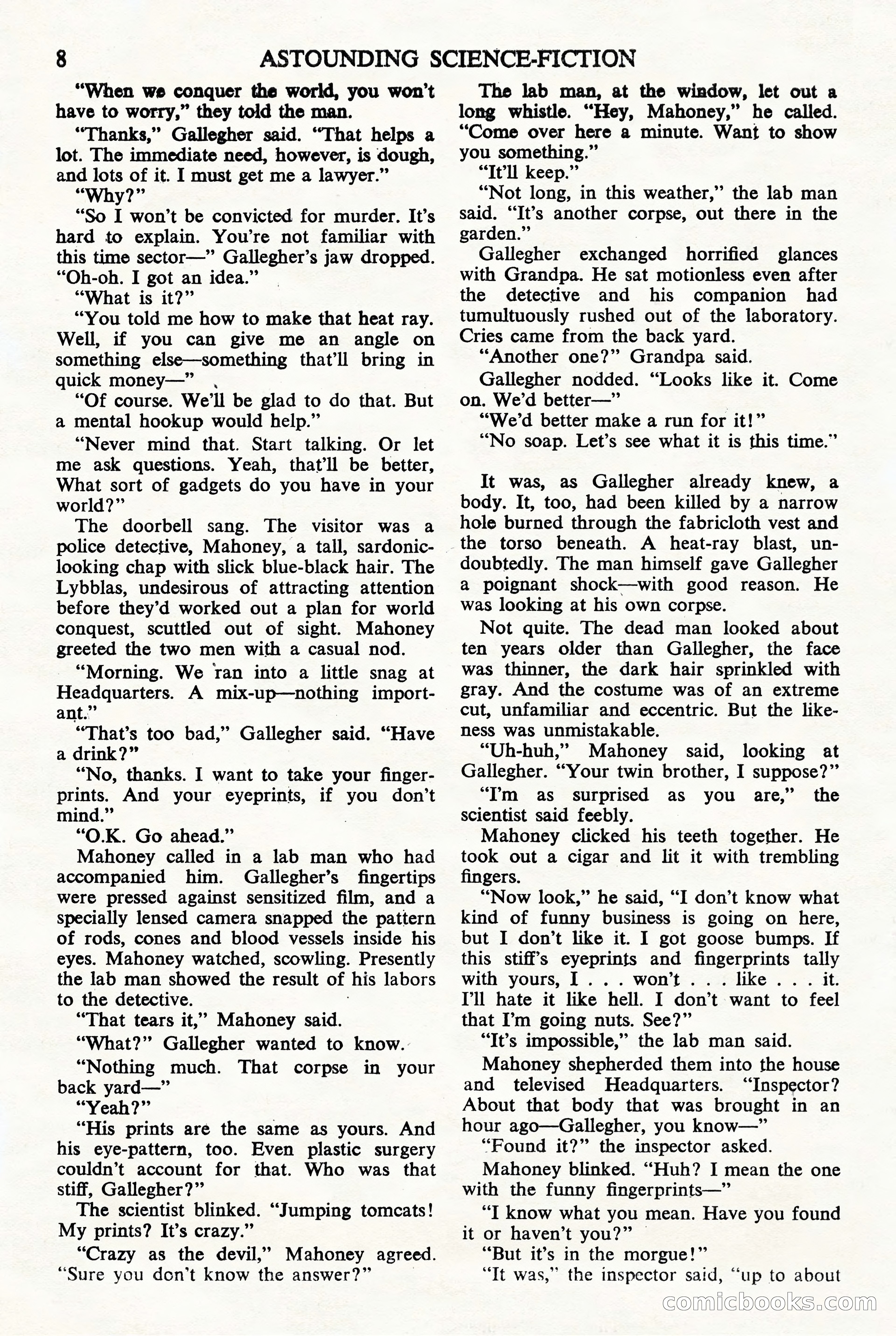 Astounding Science Fiction (British Edition) — page 10 of 68