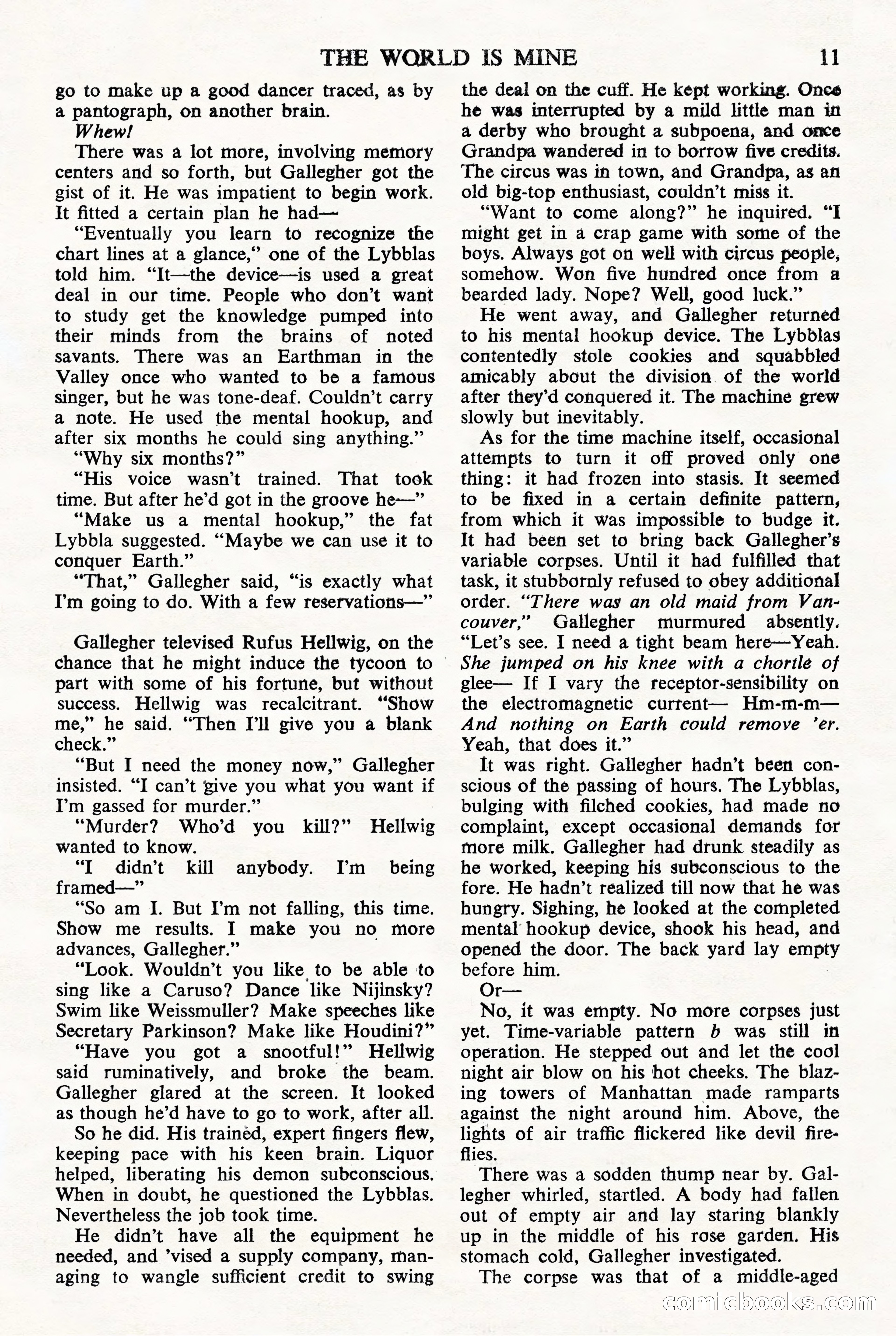 Astounding Science Fiction (British Edition) — page 13 of 68