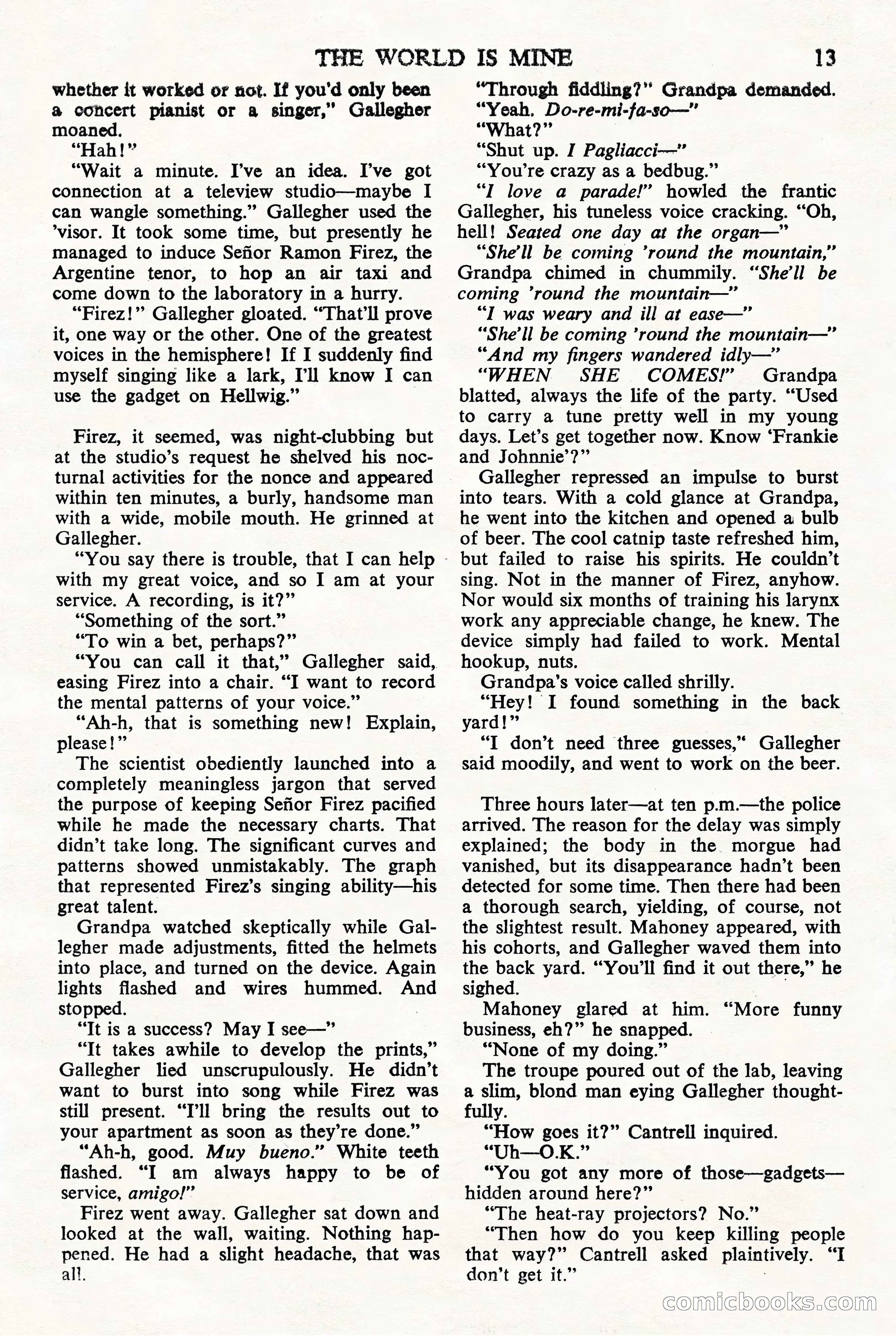 Astounding Science Fiction (British Edition) — page 15 of 68