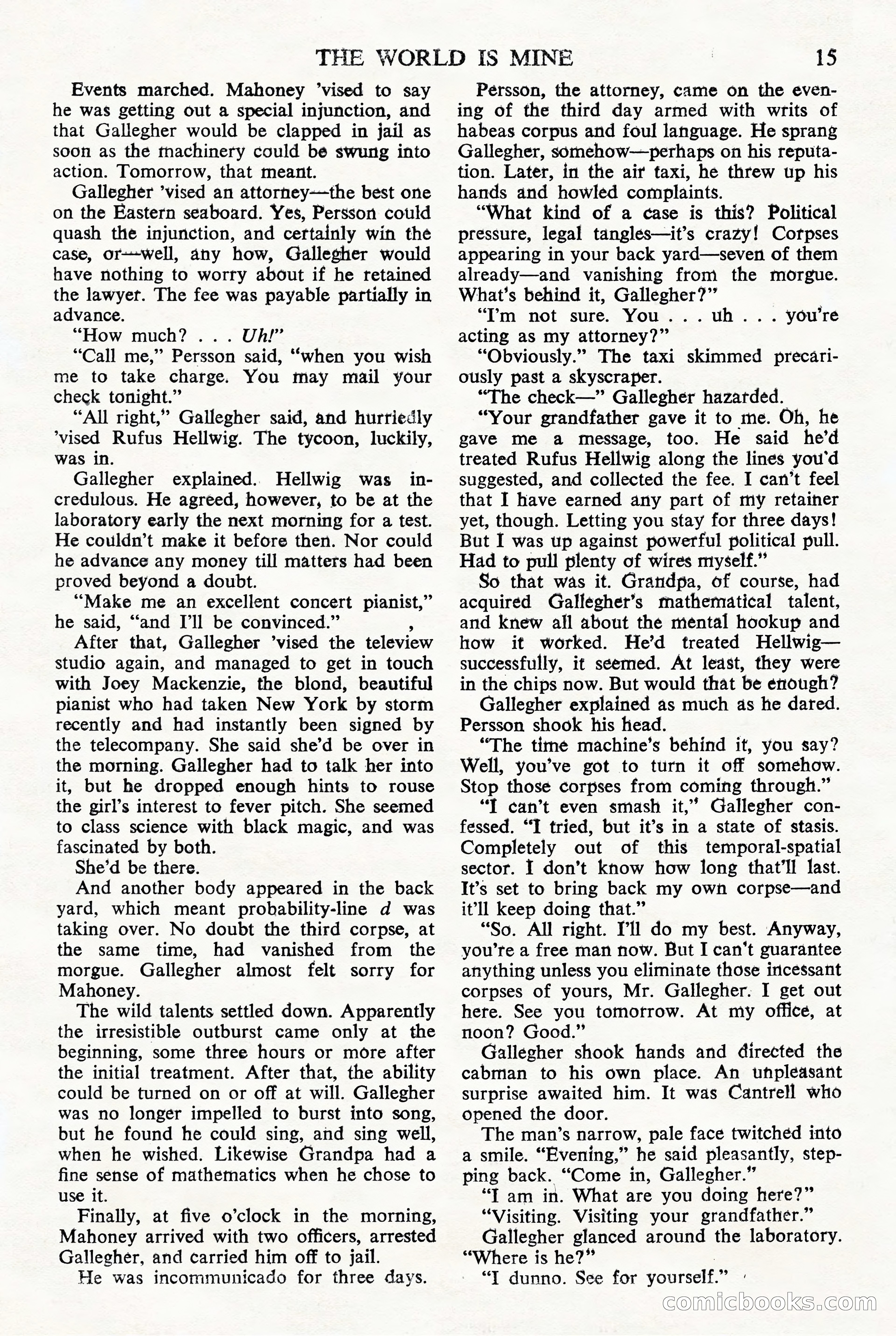 Astounding Science Fiction (British Edition) — page 17 of 68