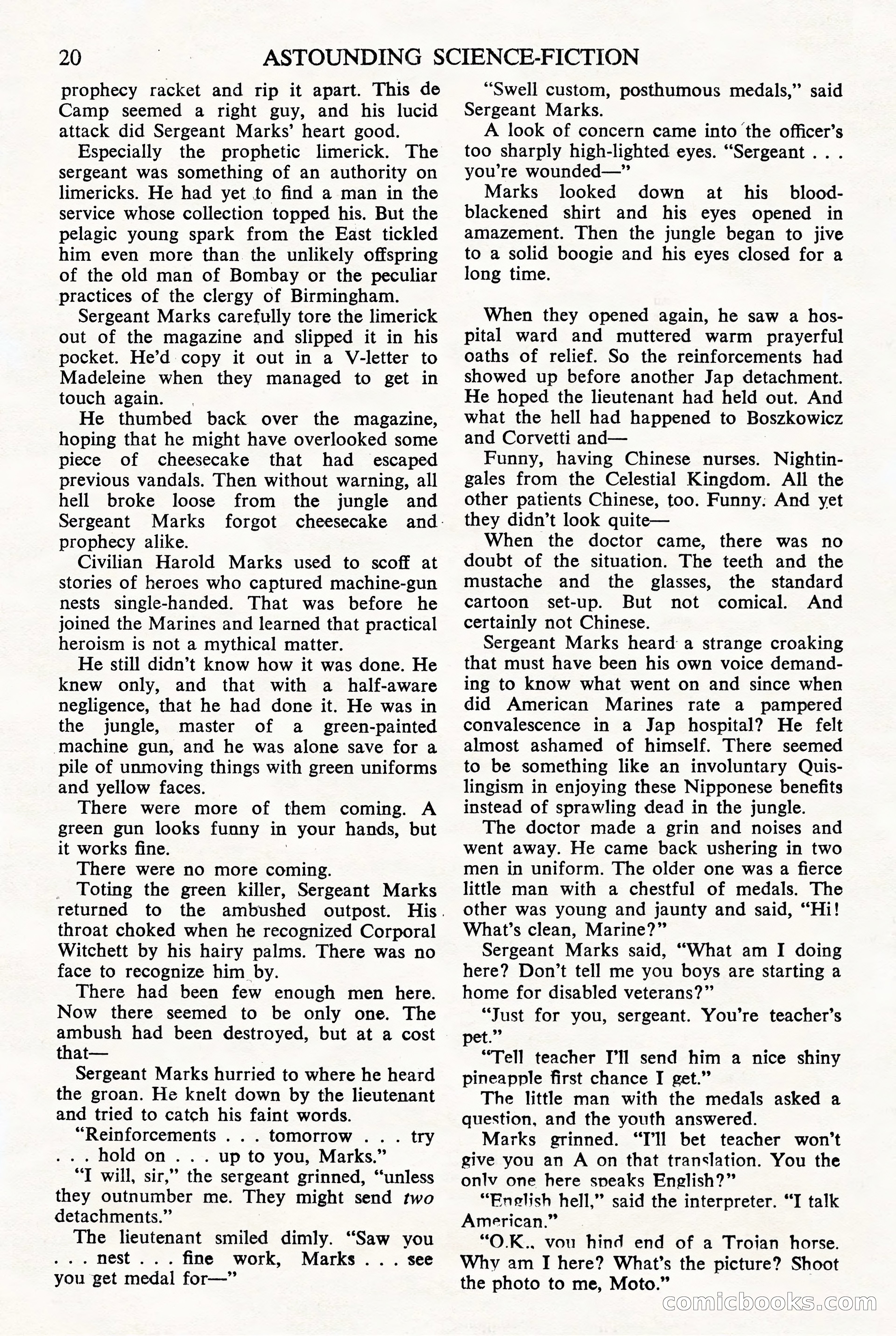 Astounding Science Fiction (British Edition) — page 22 of 68