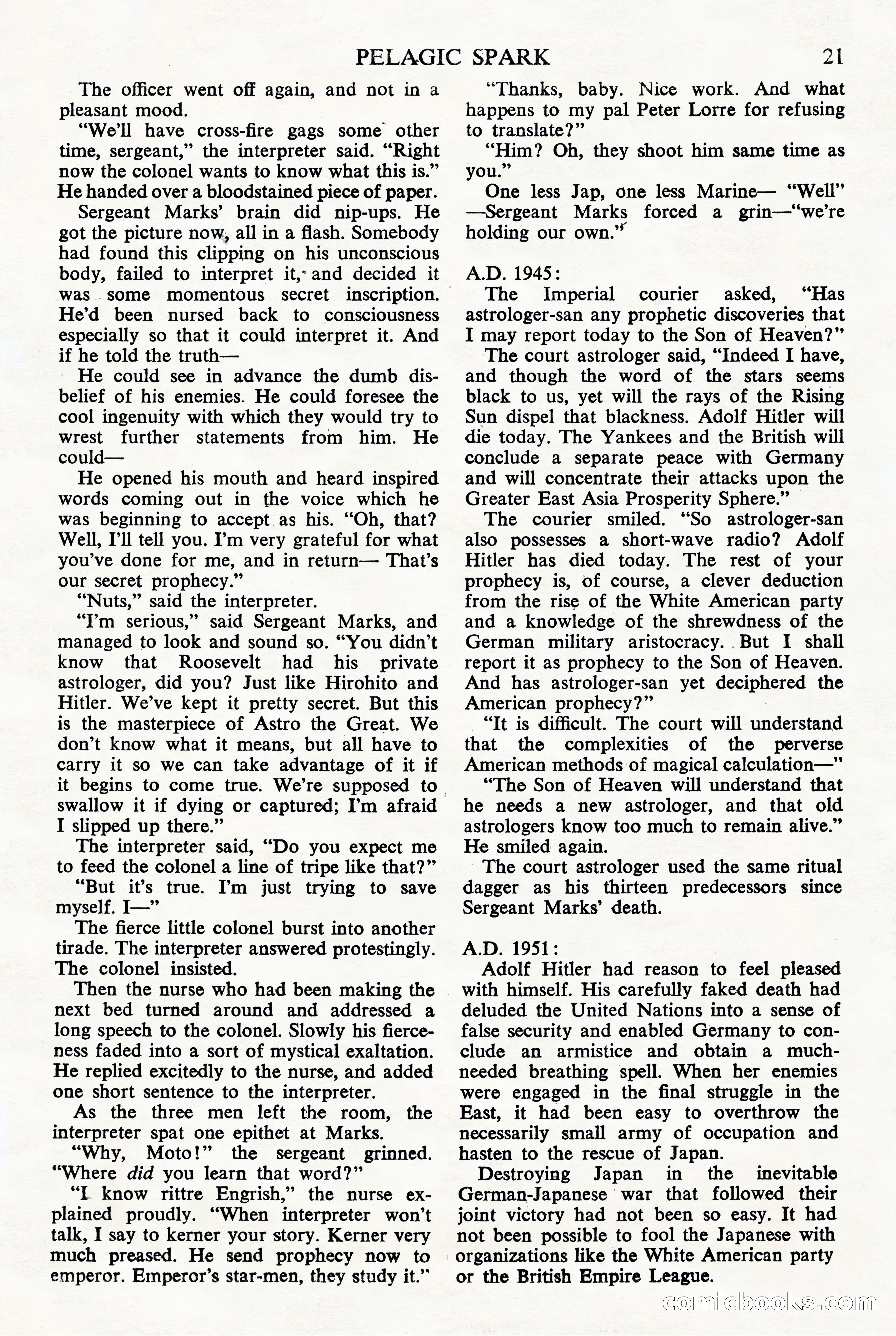 Astounding Science Fiction (British Edition) — page 23 of 68