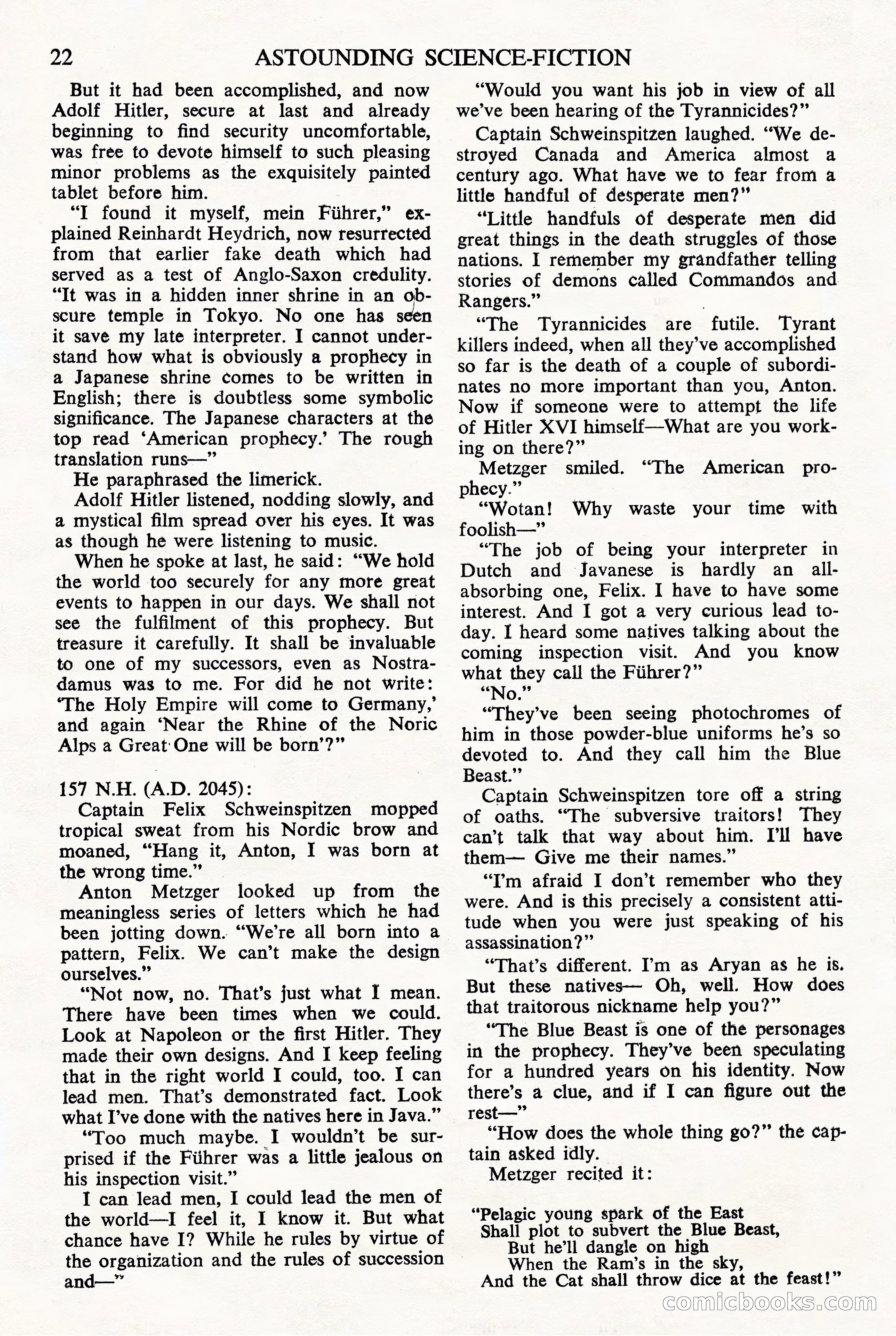 Astounding Science Fiction (British Edition) — page 24 of 68
