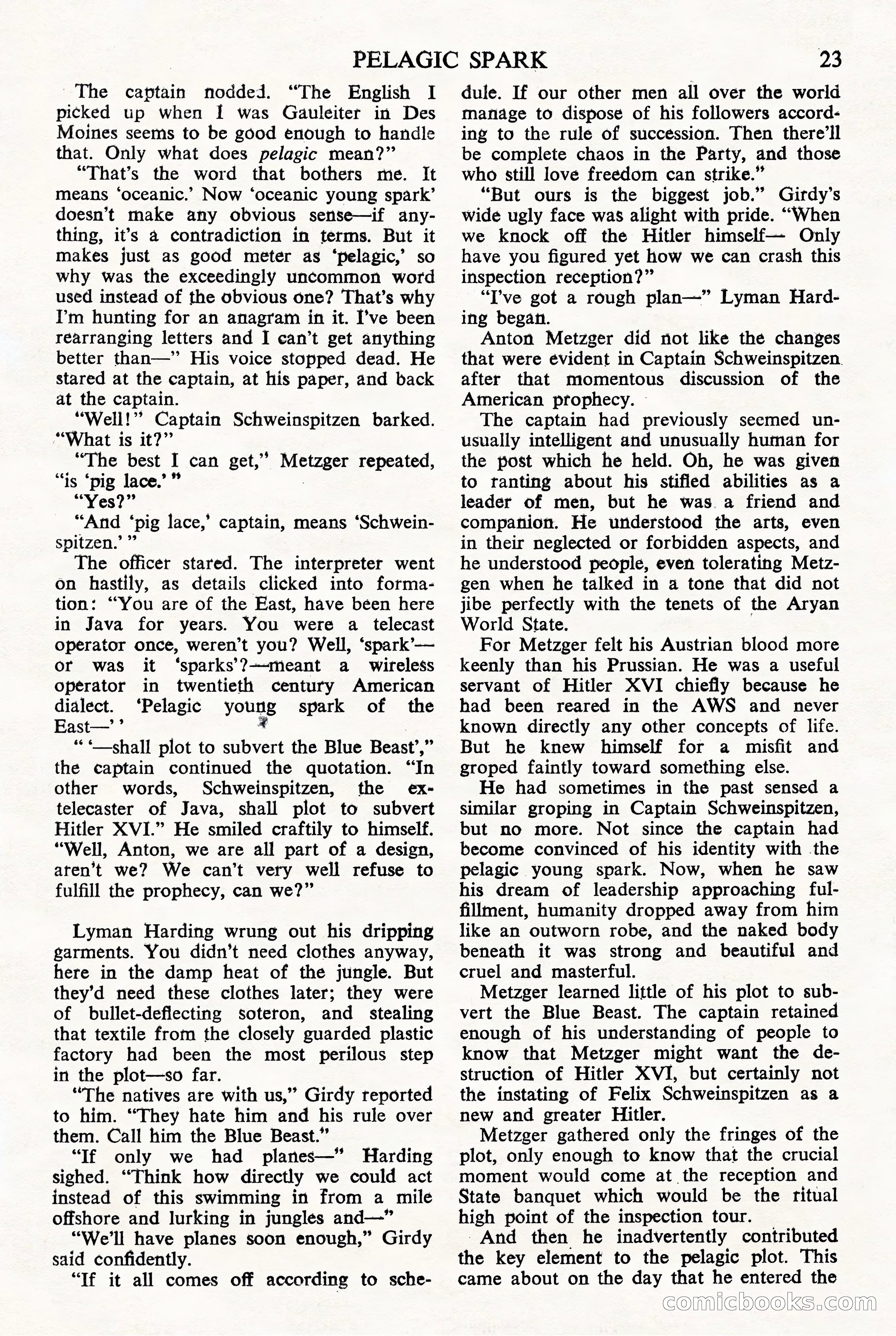 Astounding Science Fiction (British Edition) — page 25 of 68