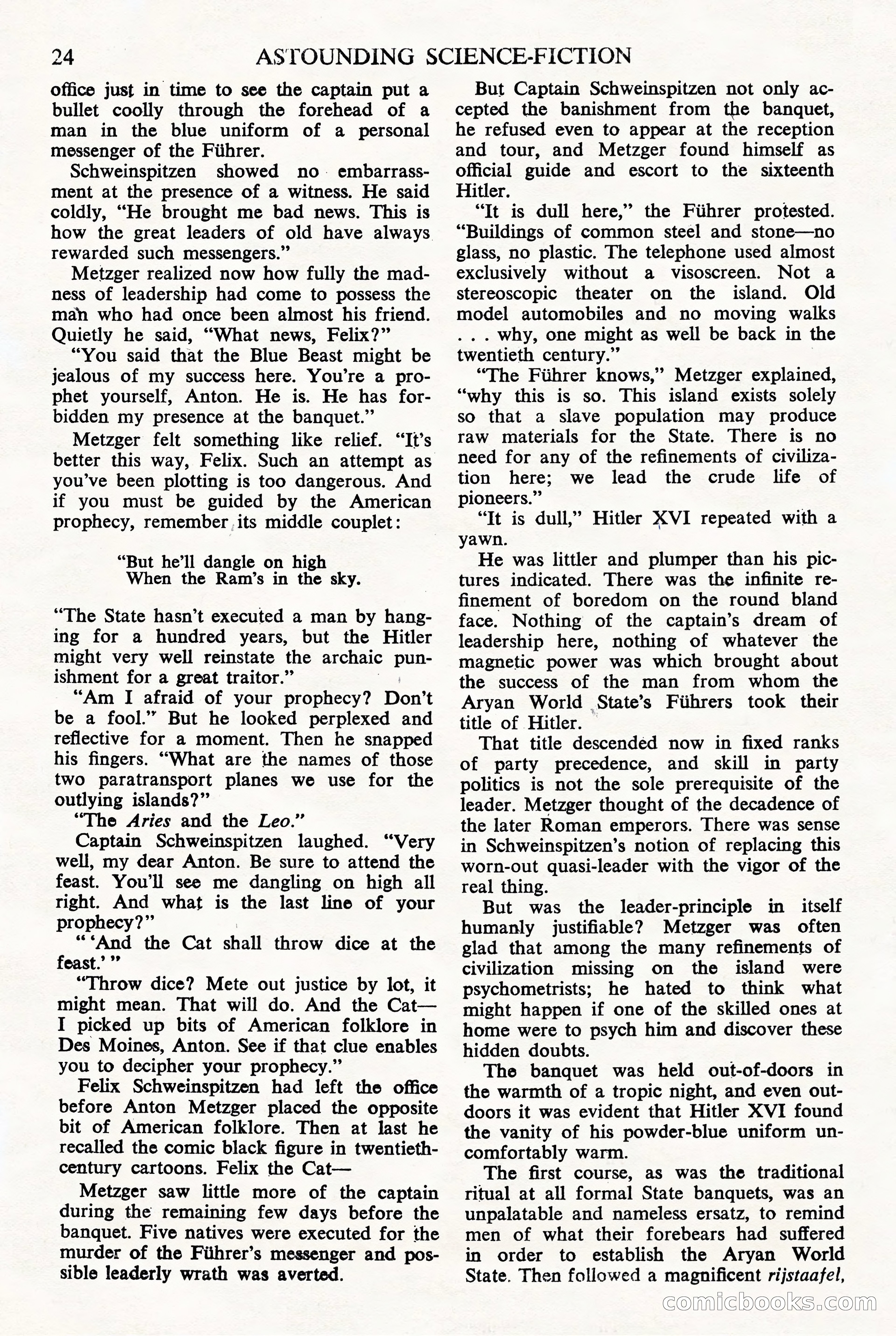 Astounding Science Fiction (British Edition) — page 26 of 68