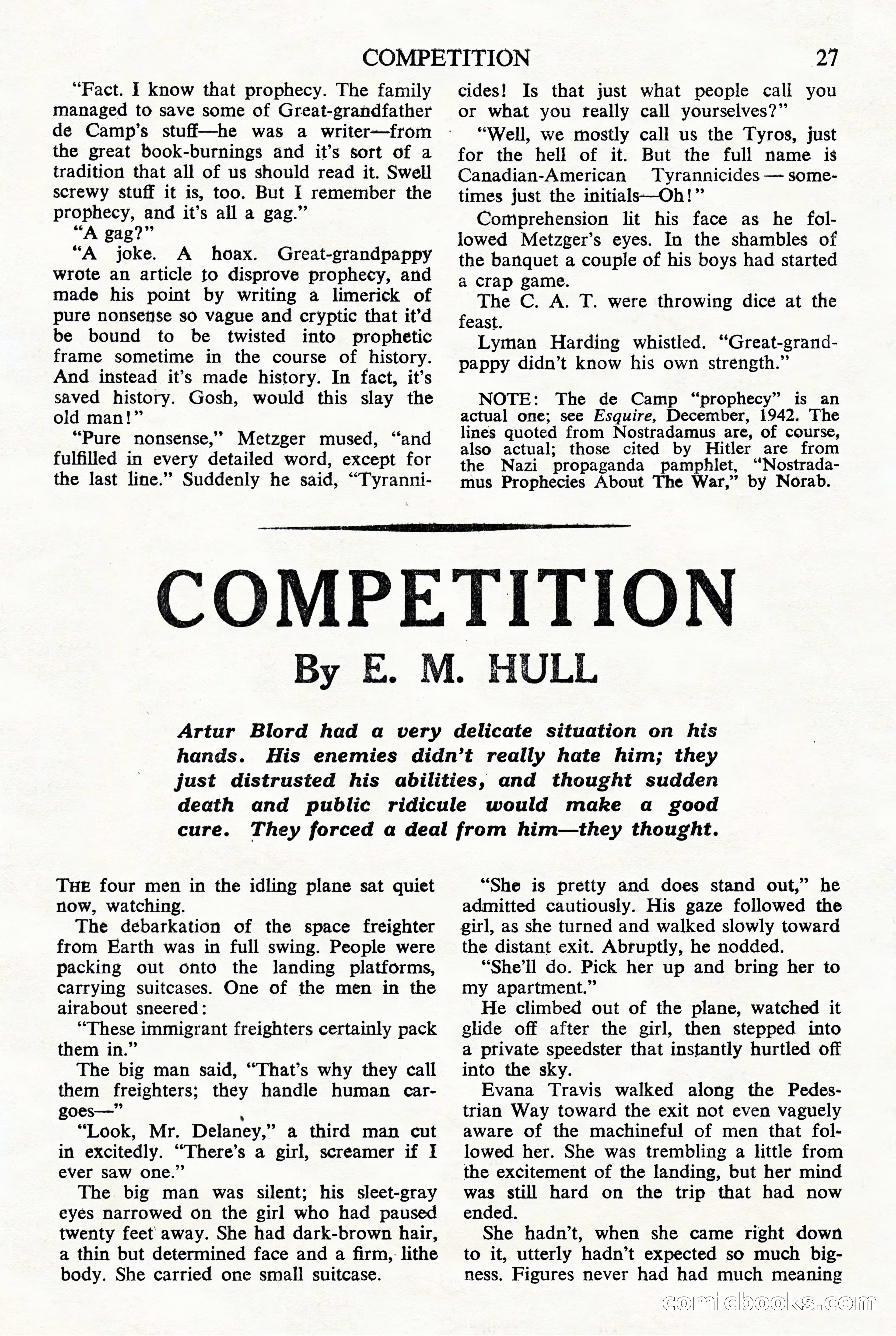 Astounding Science Fiction (British Edition) — page 29 of 68