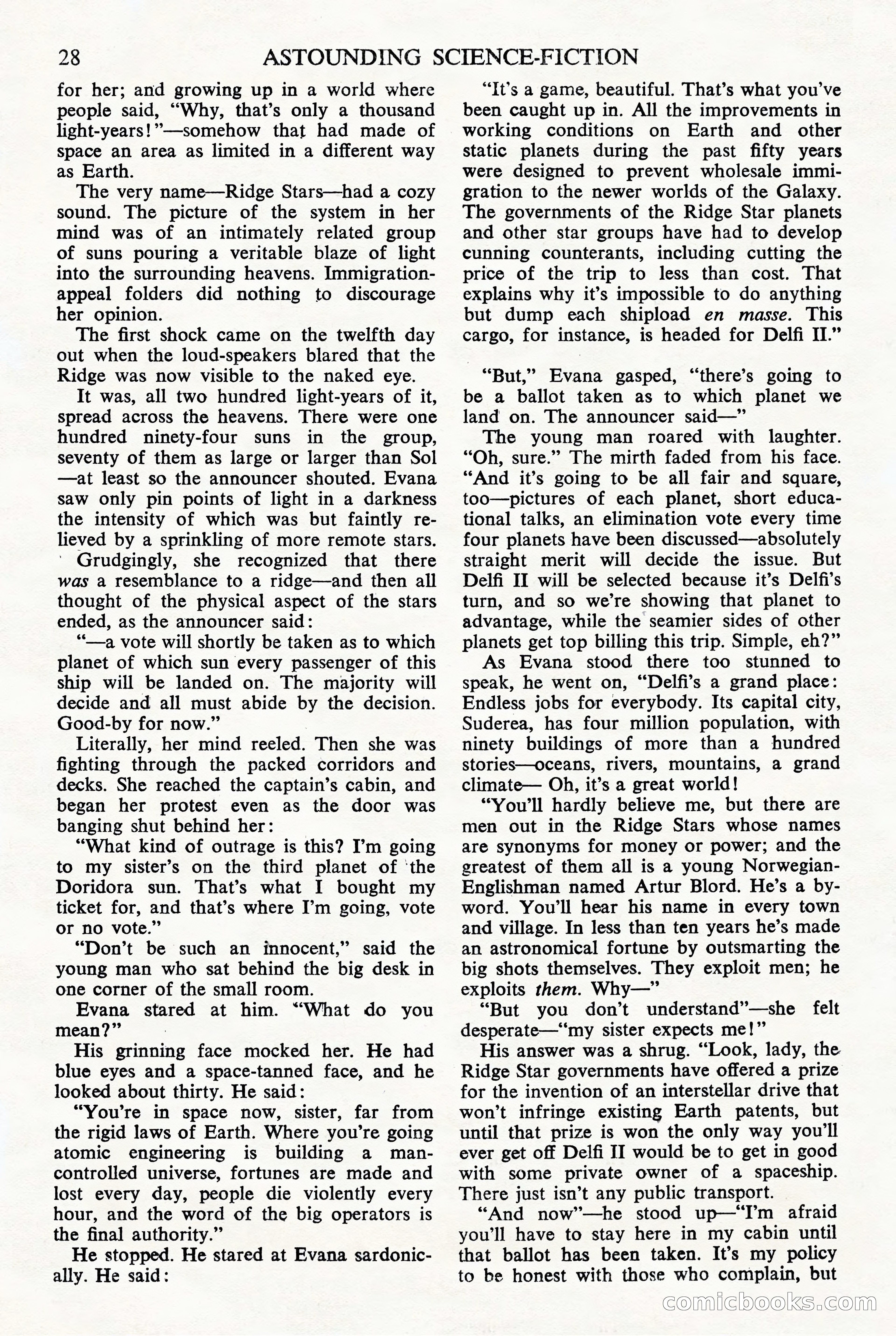 Astounding Science Fiction (British Edition) — page 30 of 68