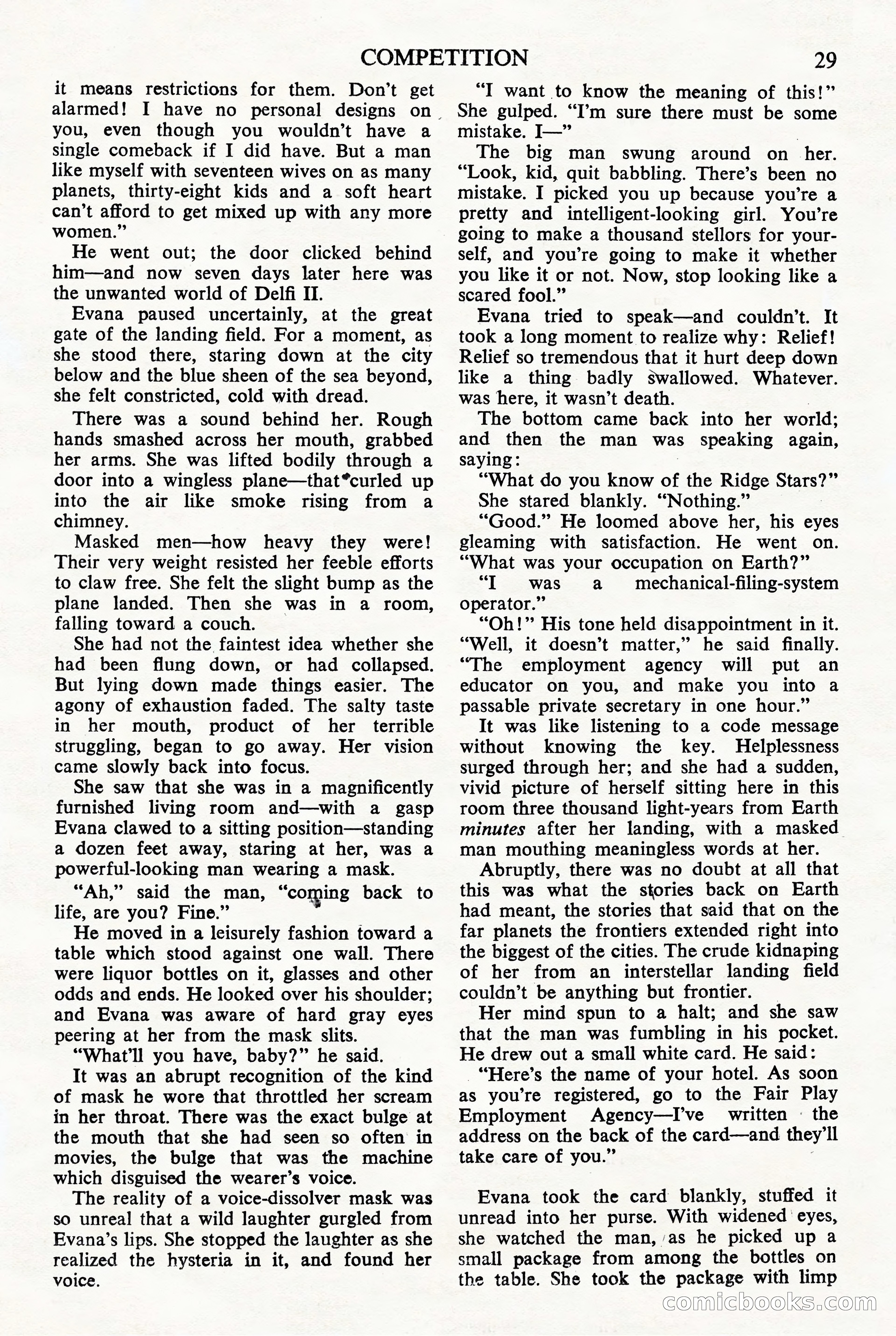 Astounding Science Fiction (British Edition) — page 31 of 68
