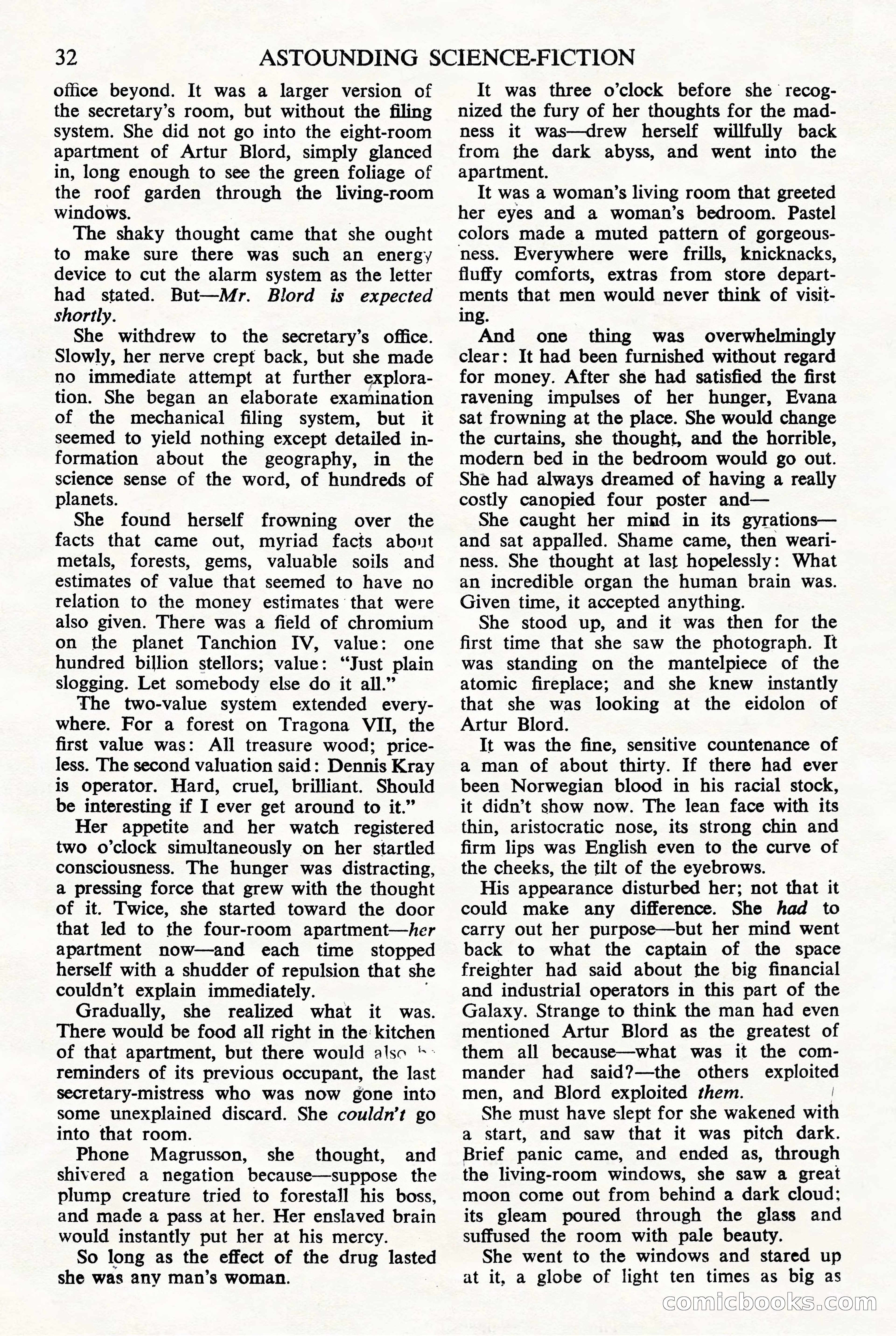 Astounding Science Fiction (British Edition) — page 34 of 68