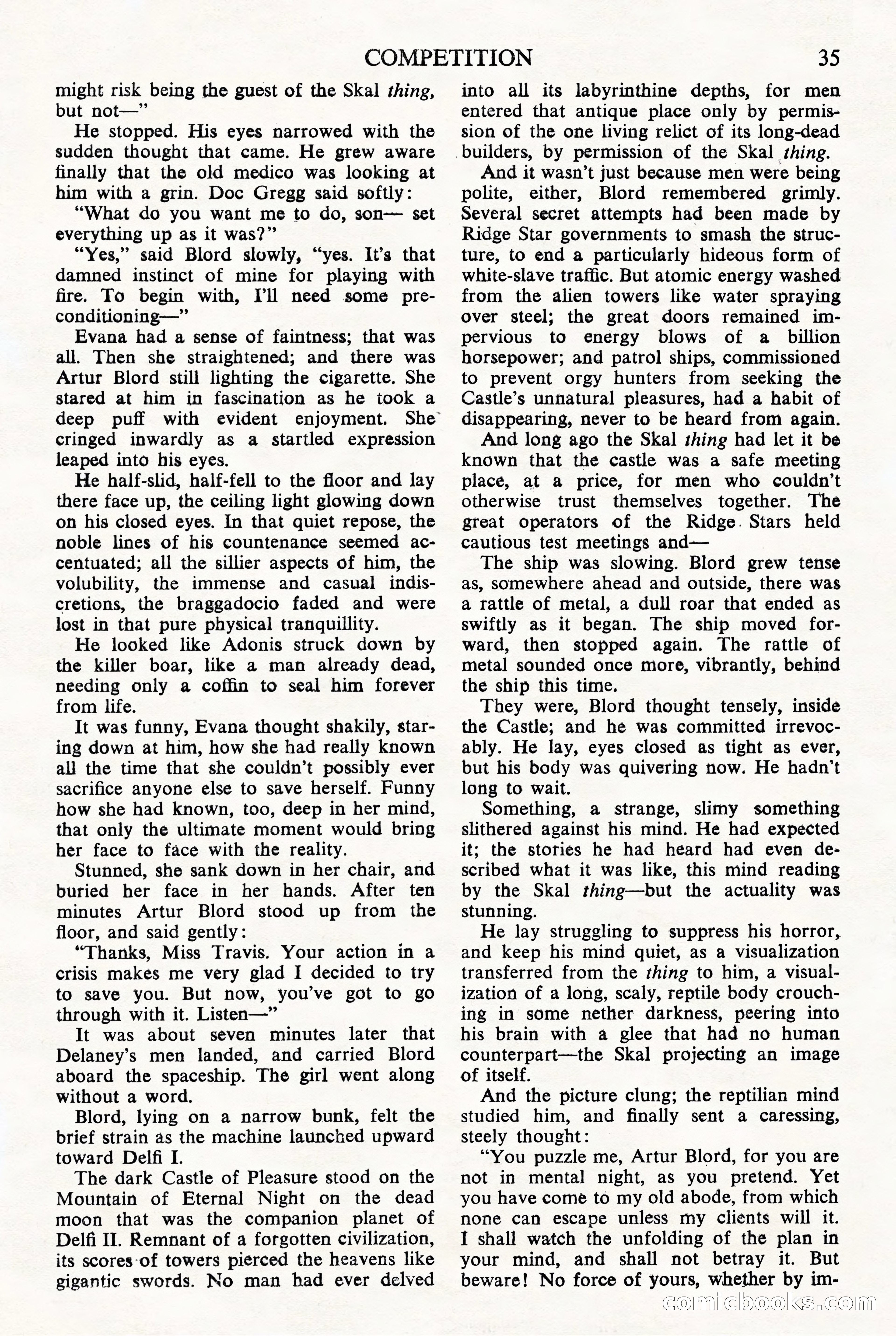 Astounding Science Fiction (British Edition) — page 37 of 68