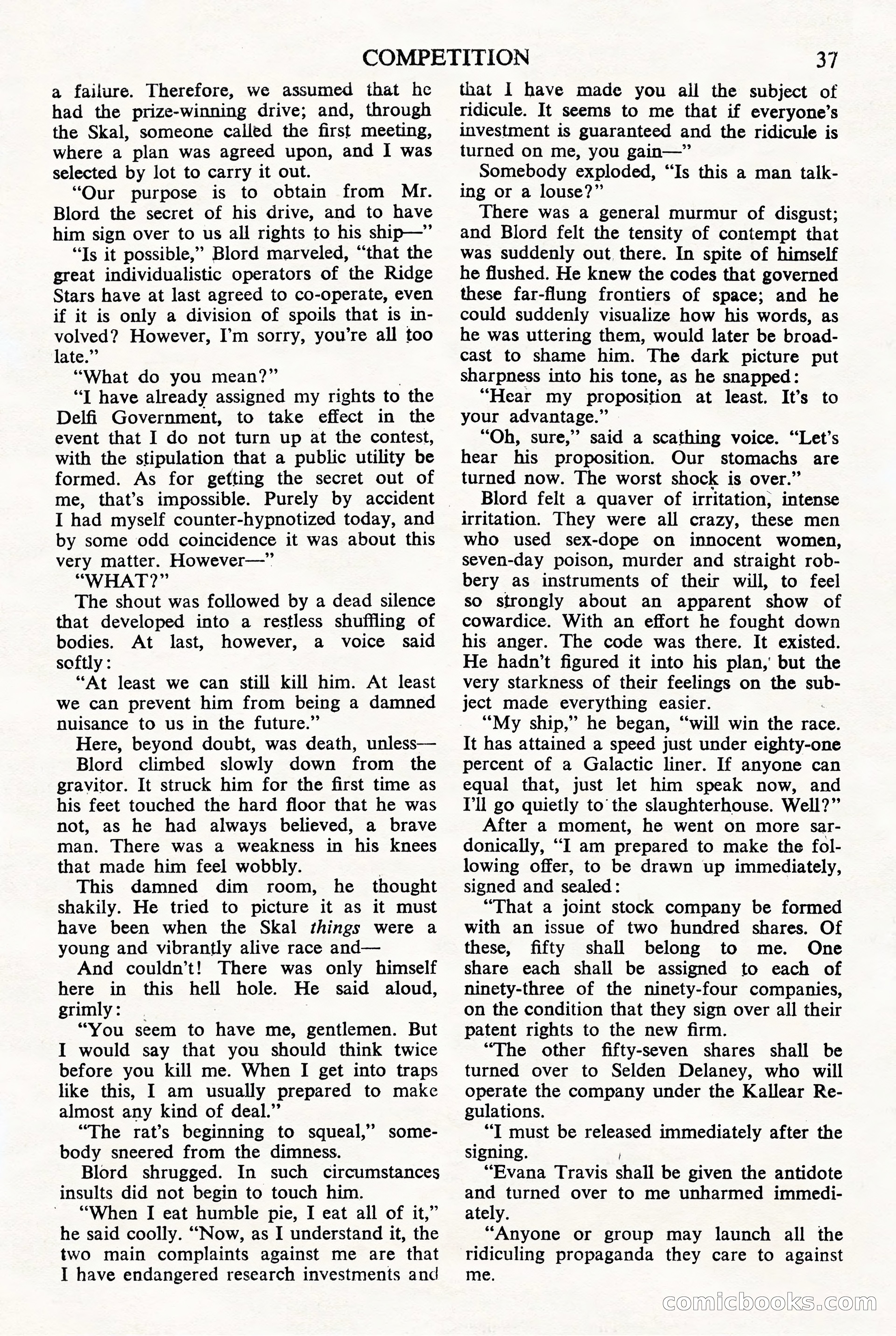 Astounding Science Fiction (British Edition) — page 39 of 68