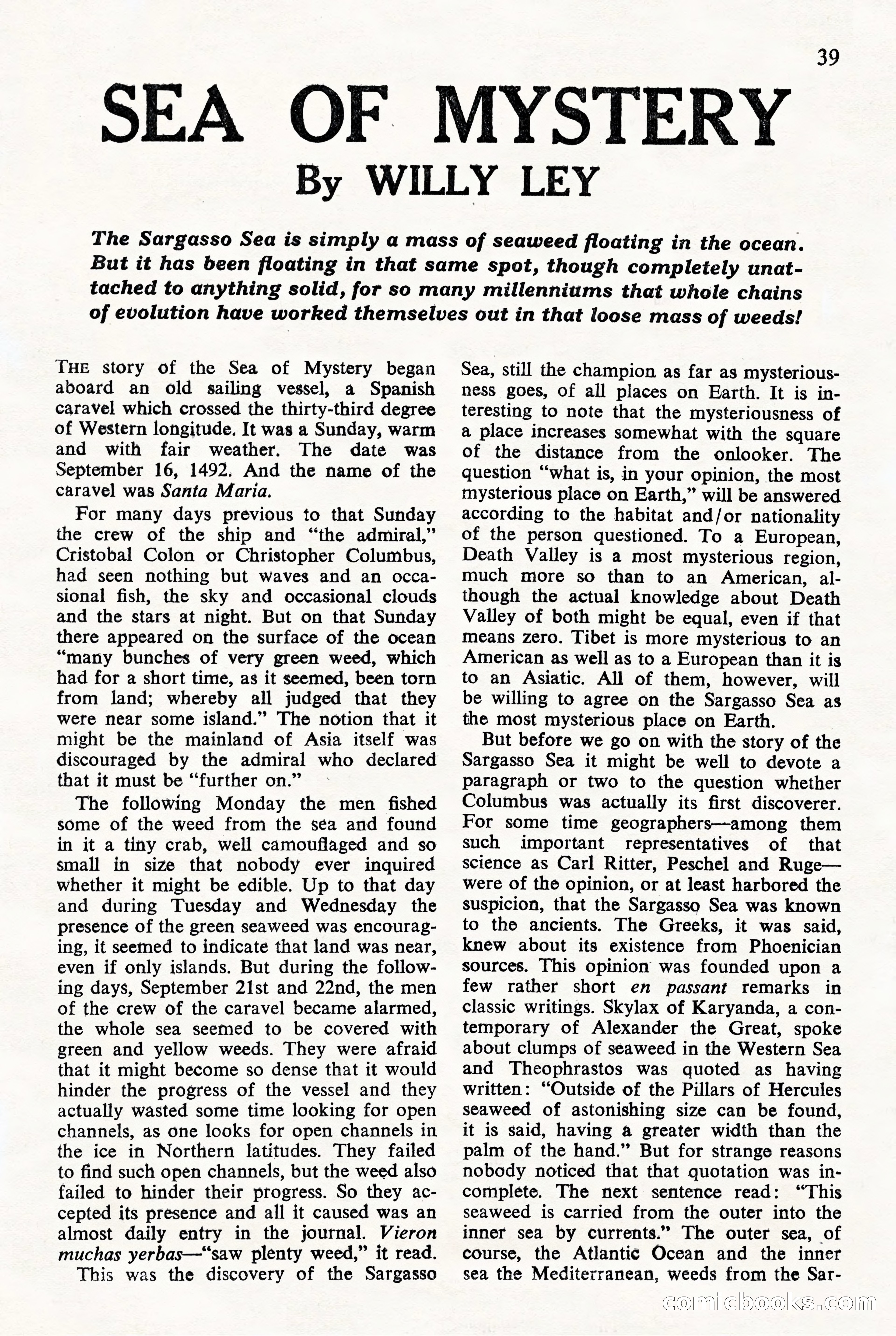 Astounding Science Fiction (British Edition) — page 41 of 68