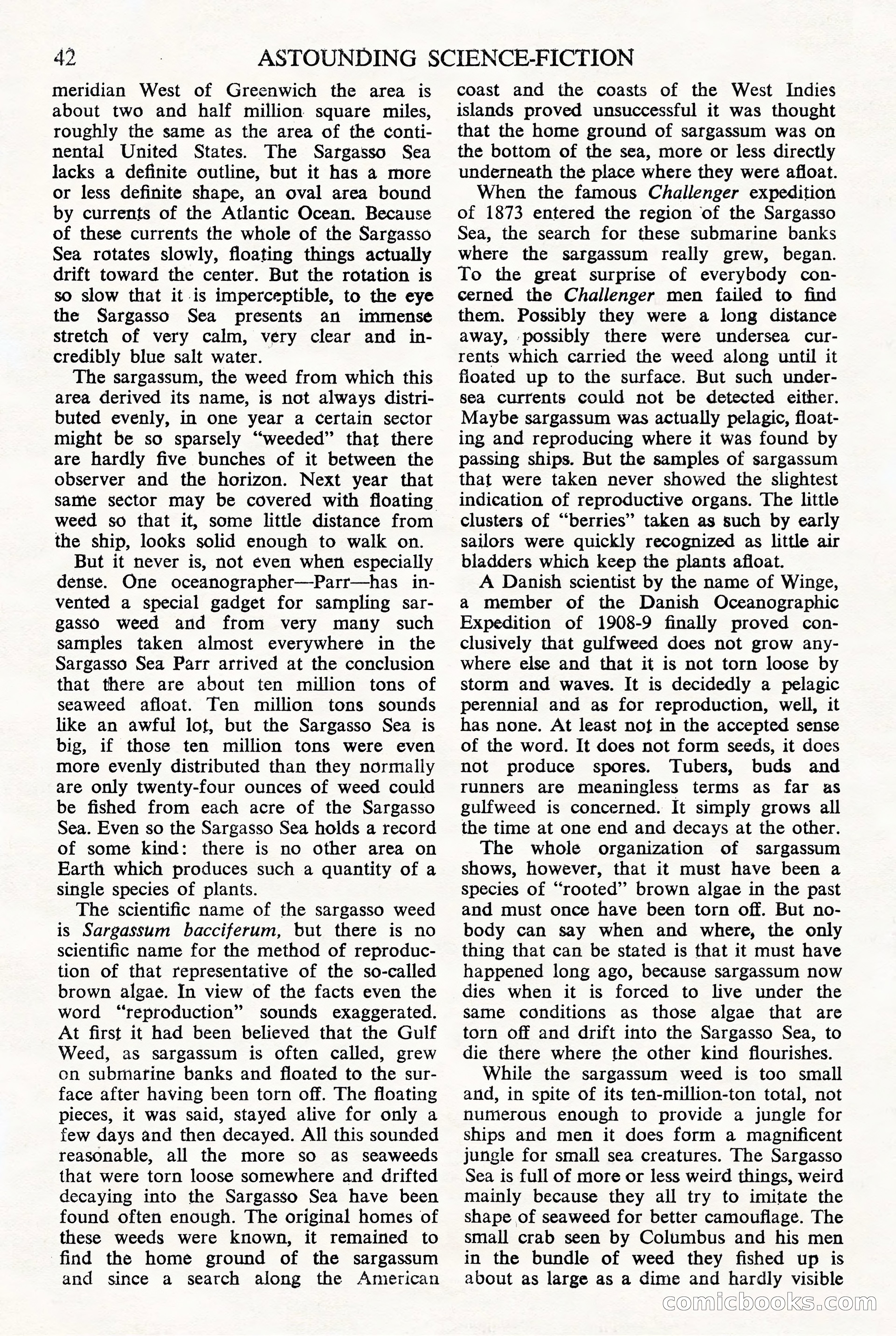 Astounding Science Fiction (British Edition) — page 44 of 68