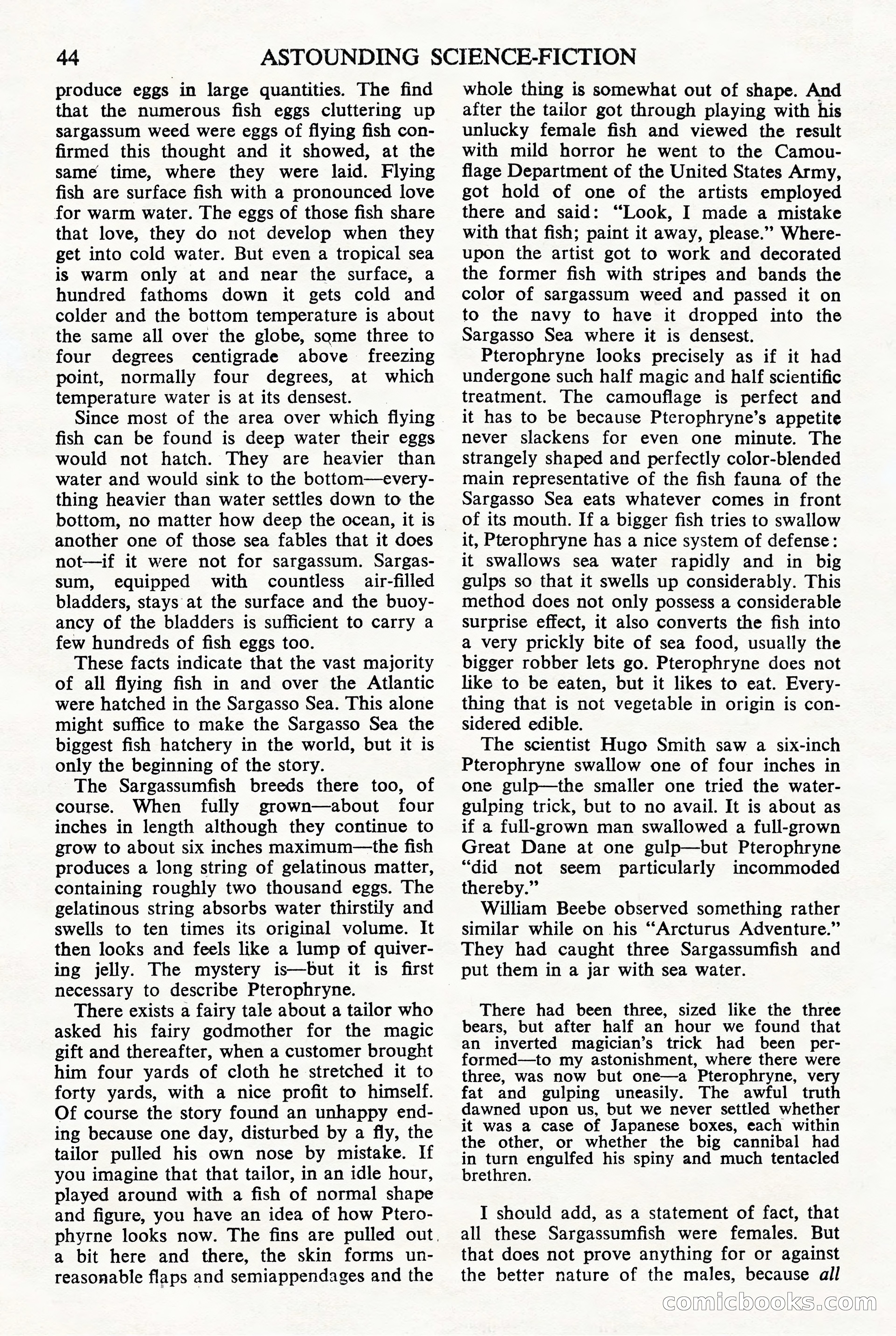 Astounding Science Fiction (British Edition) — page 46 of 68