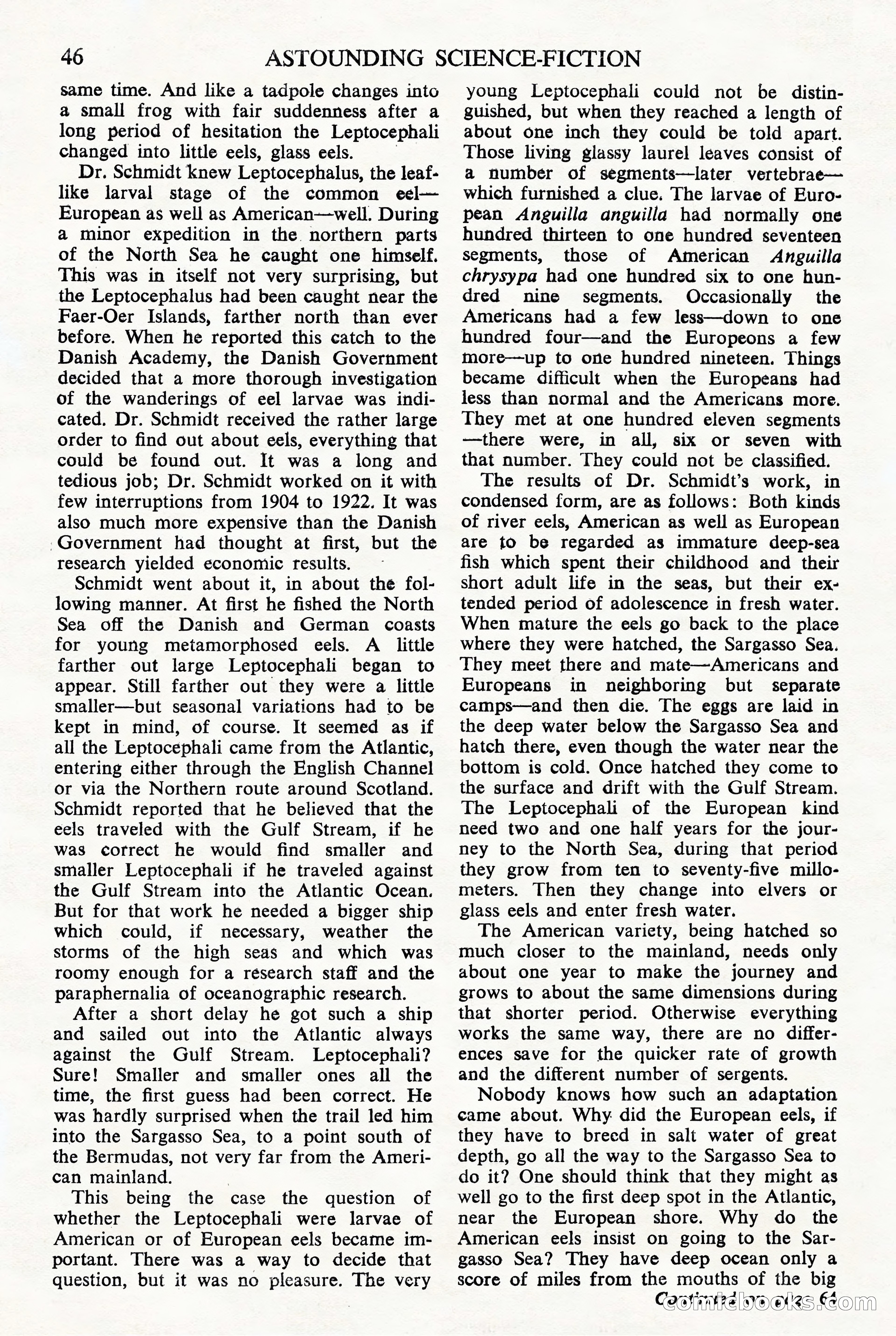Astounding Science Fiction (British Edition) — page 48 of 68
