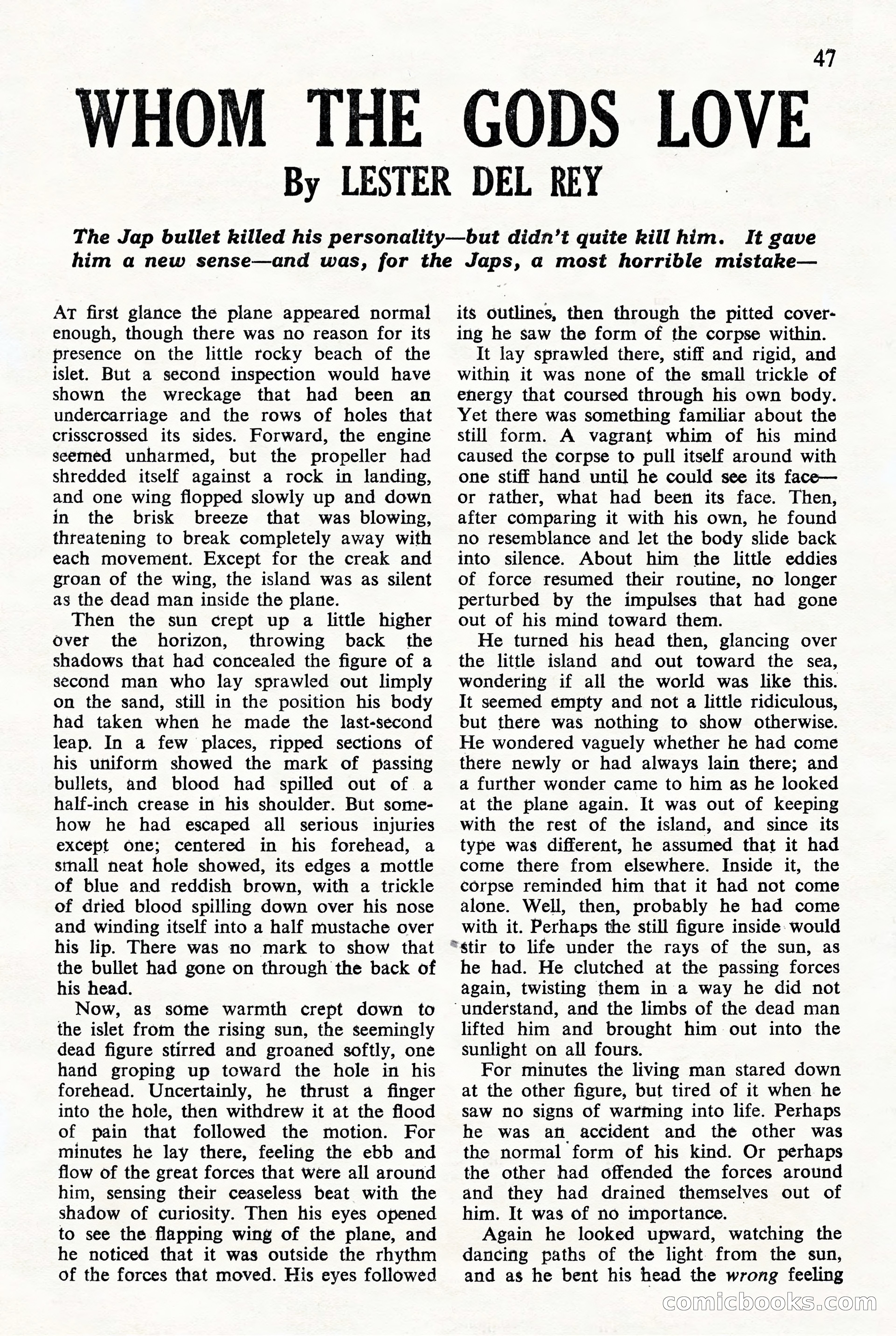 Astounding Science Fiction (British Edition) — page 49 of 68