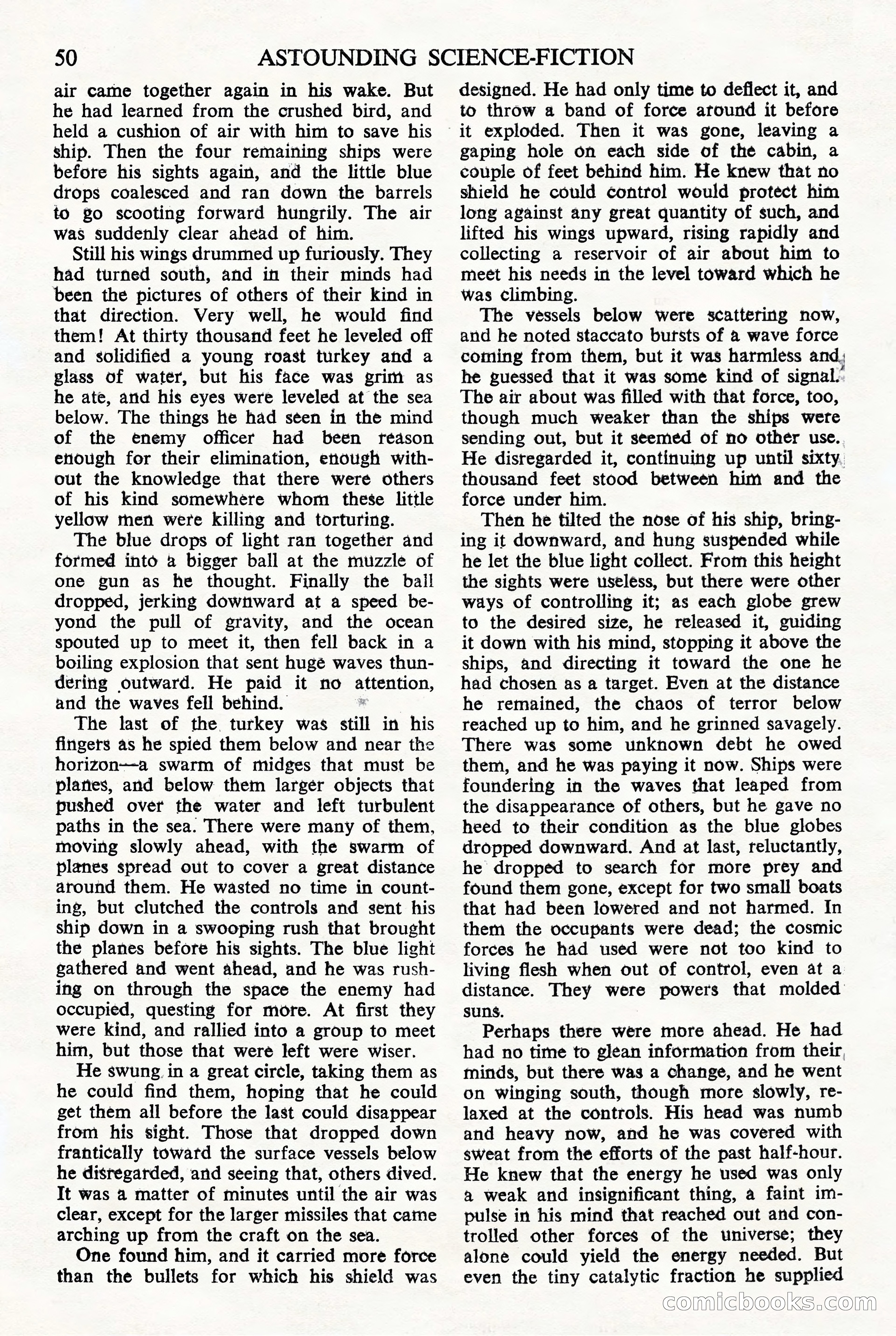Astounding Science Fiction (British Edition) — page 52 of 68