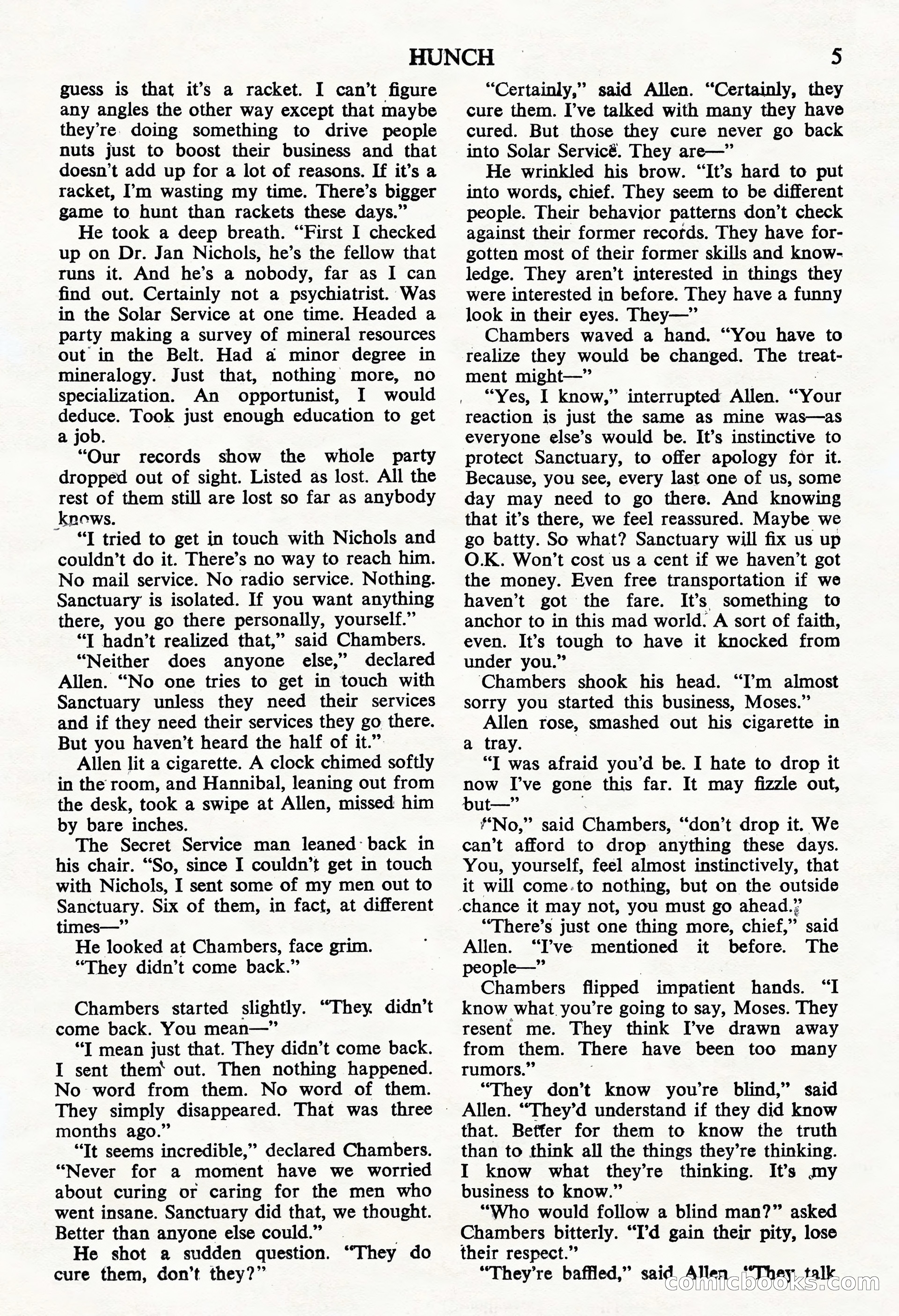 Astounding Science Fiction, British Edition — page 7 of 68
