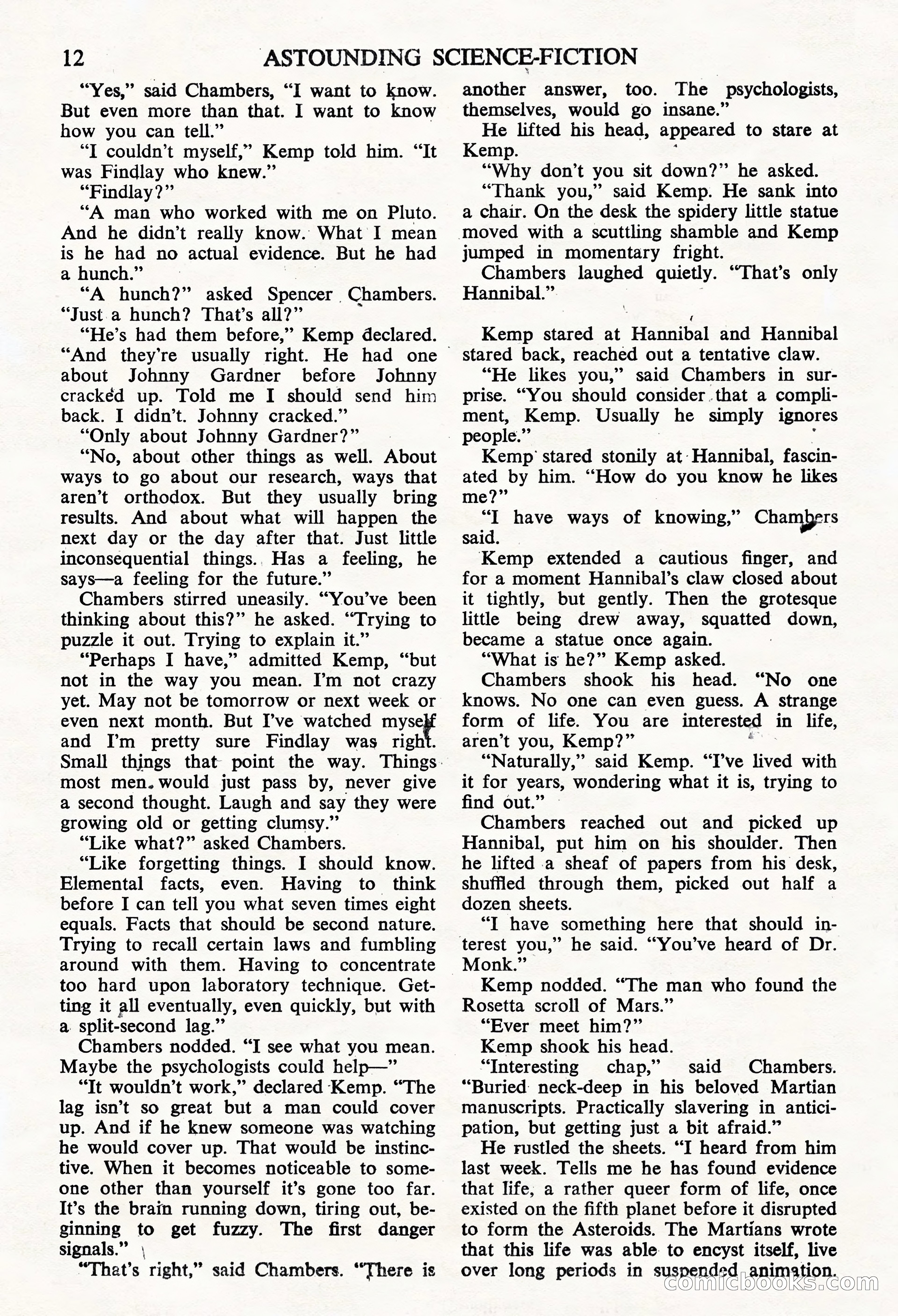 Astounding Science Fiction, British Edition — page 14 of 68