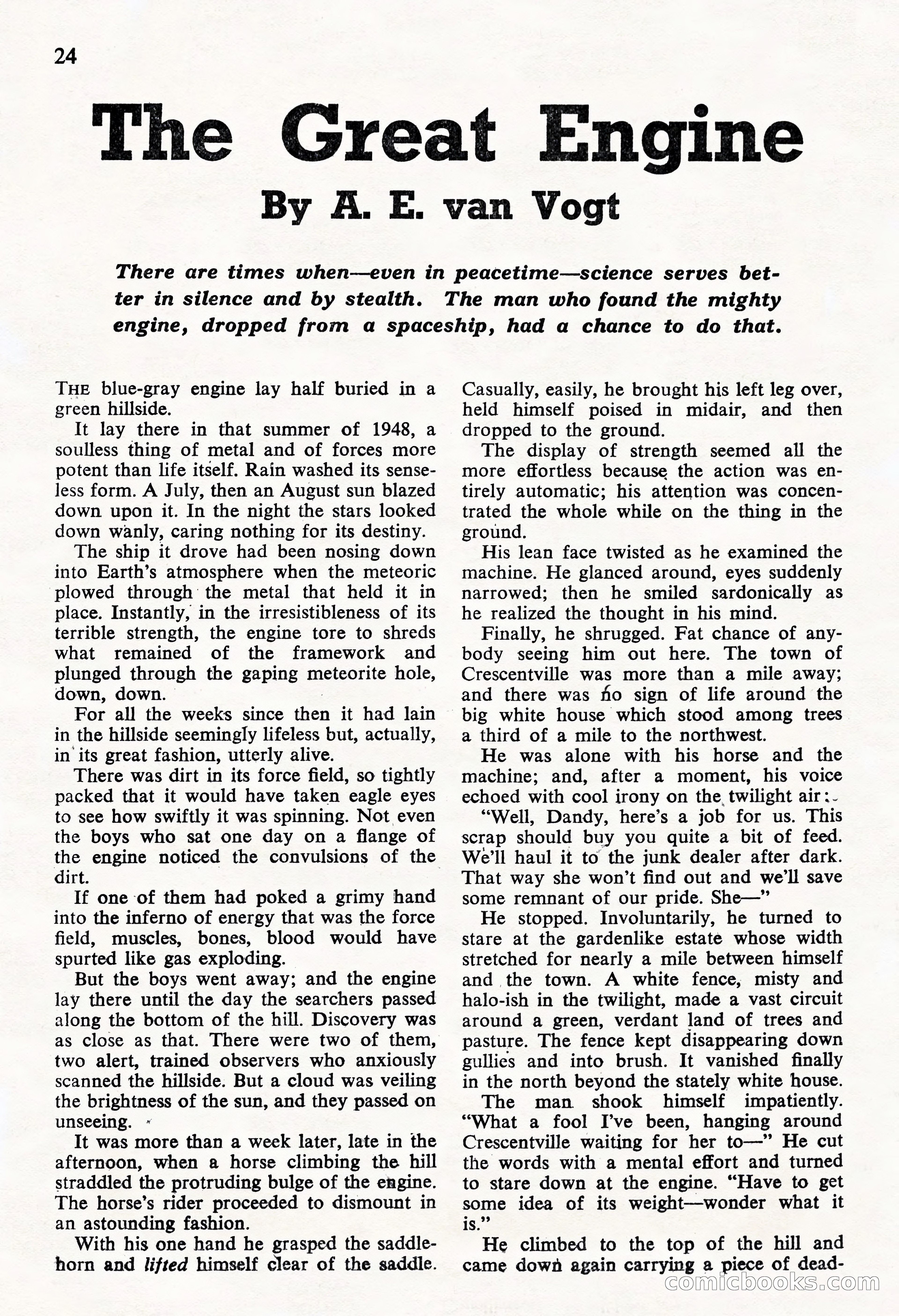 Astounding Science Fiction, British Edition — page 26 of 68