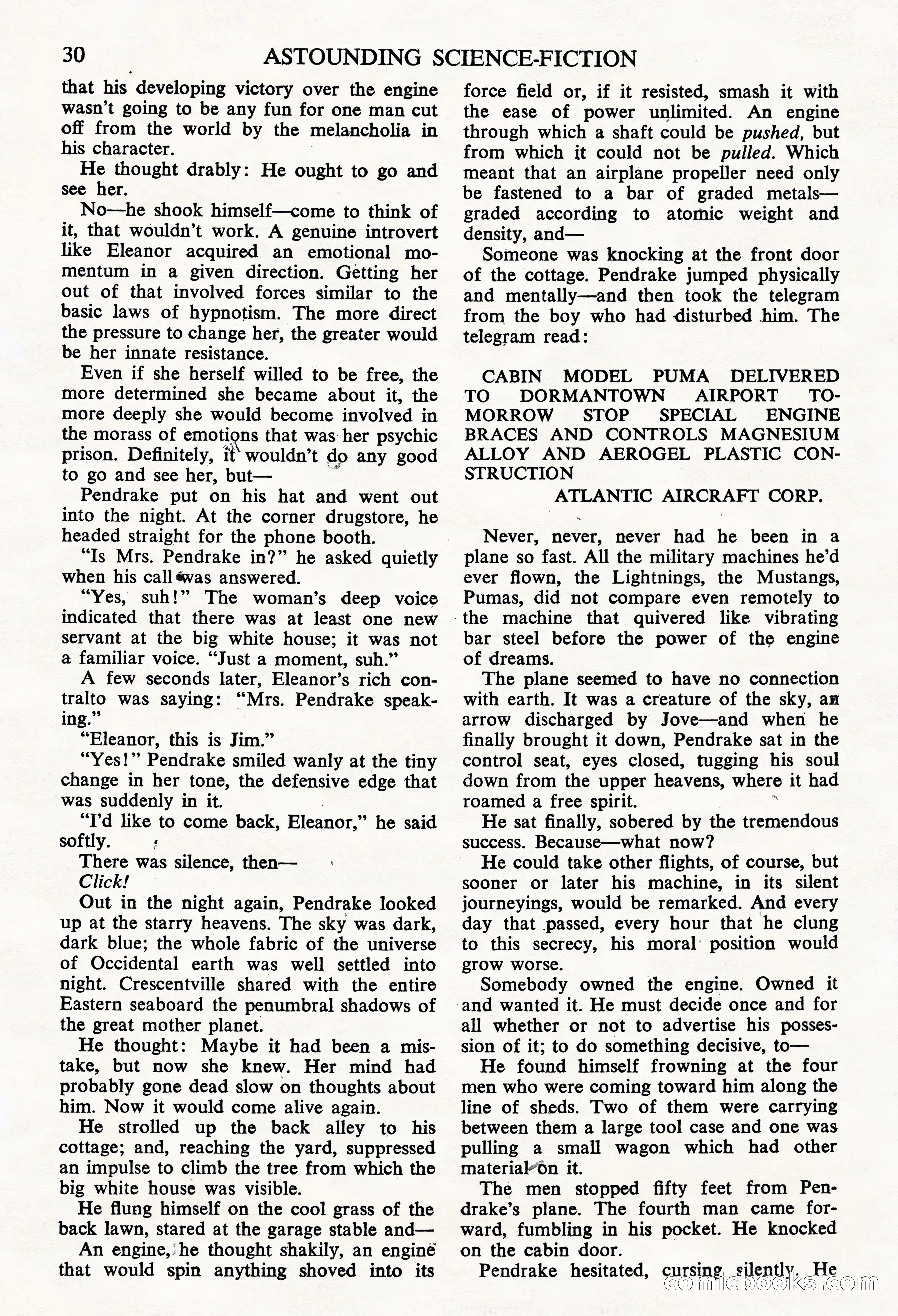 Astounding Science Fiction, British Edition — page 32 of 68