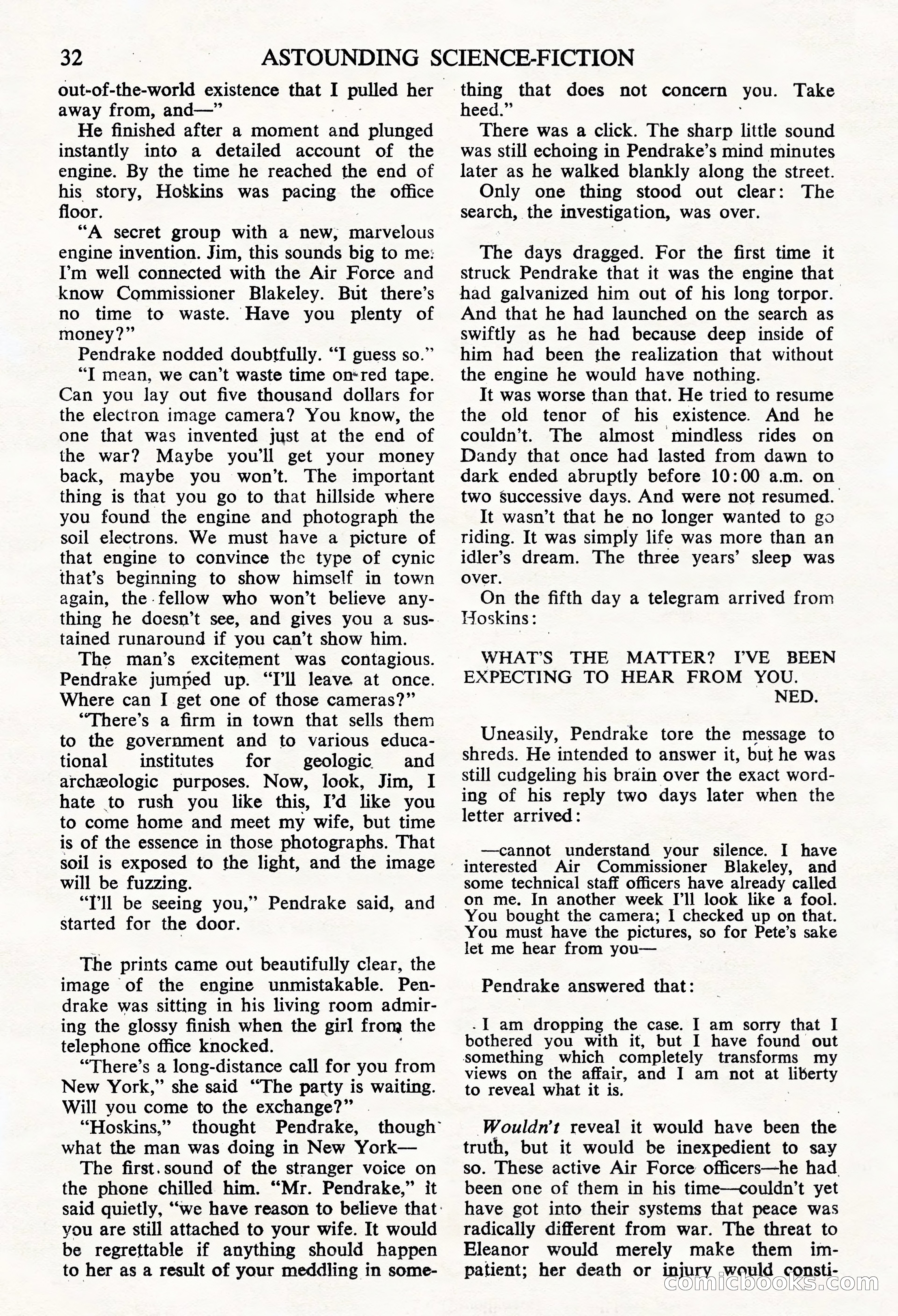 Astounding Science Fiction, British Edition — page 34 of 68