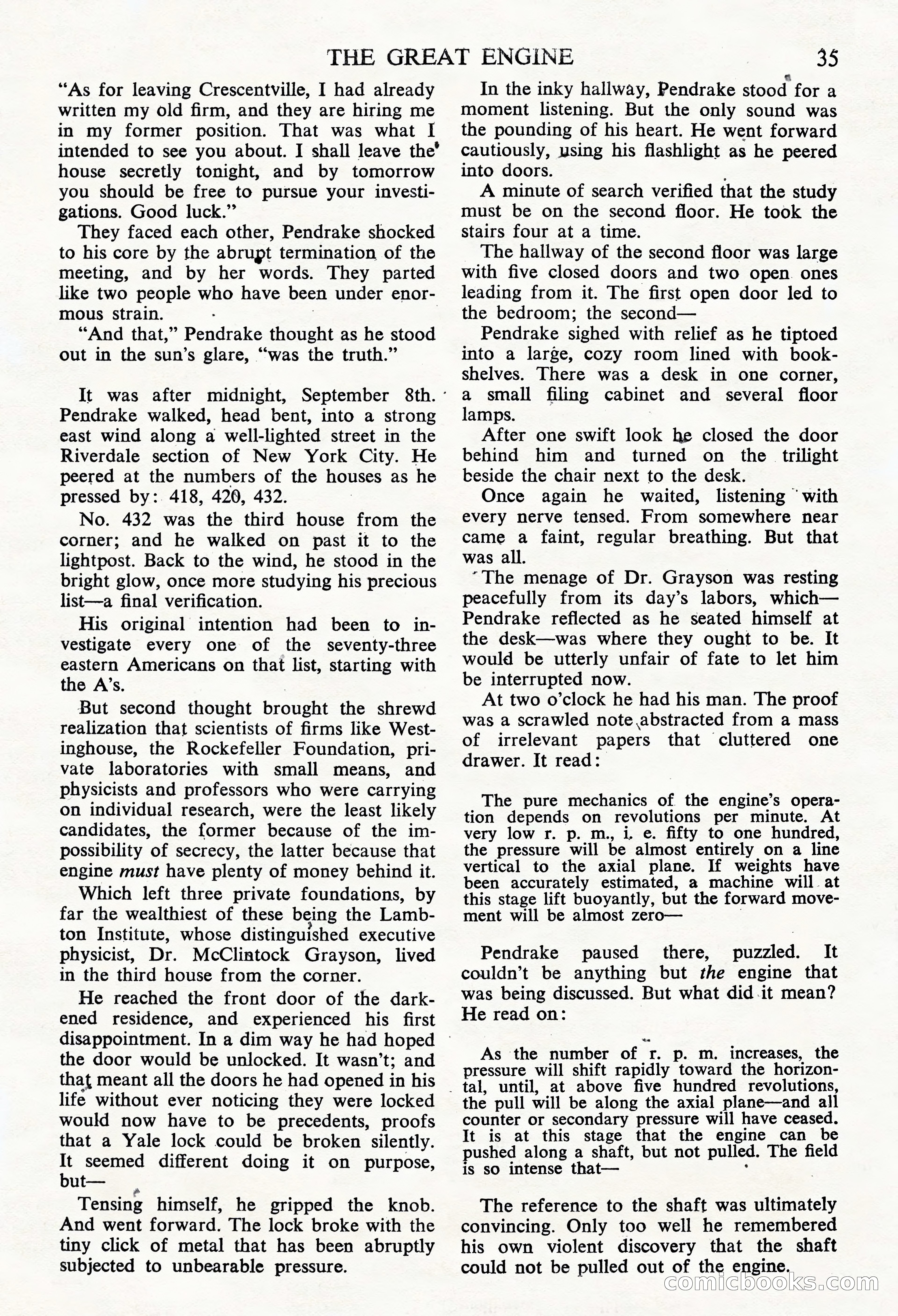 Astounding Science Fiction, British Edition — page 37 of 68