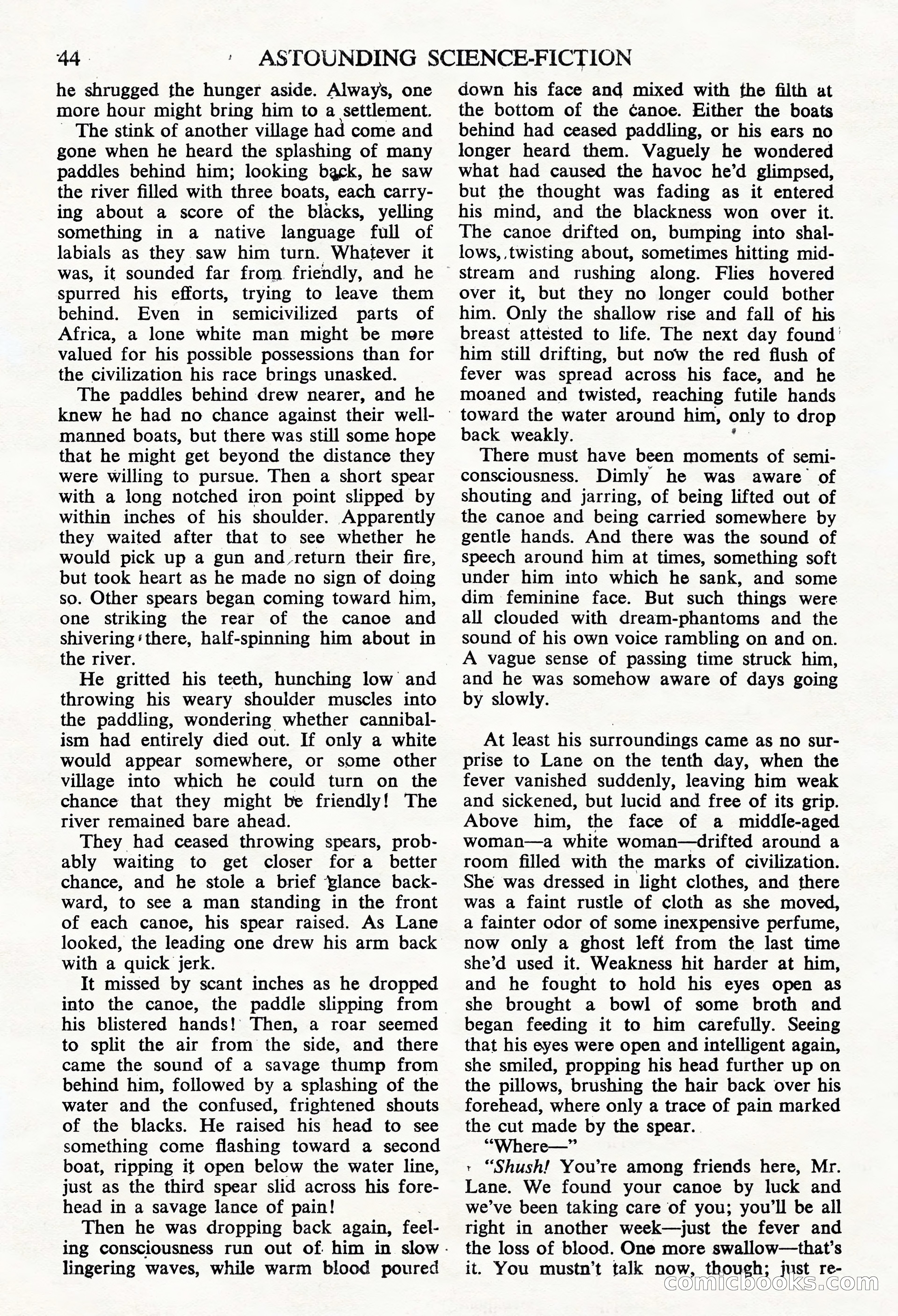 Astounding Science Fiction, British Edition — page 46 of 68