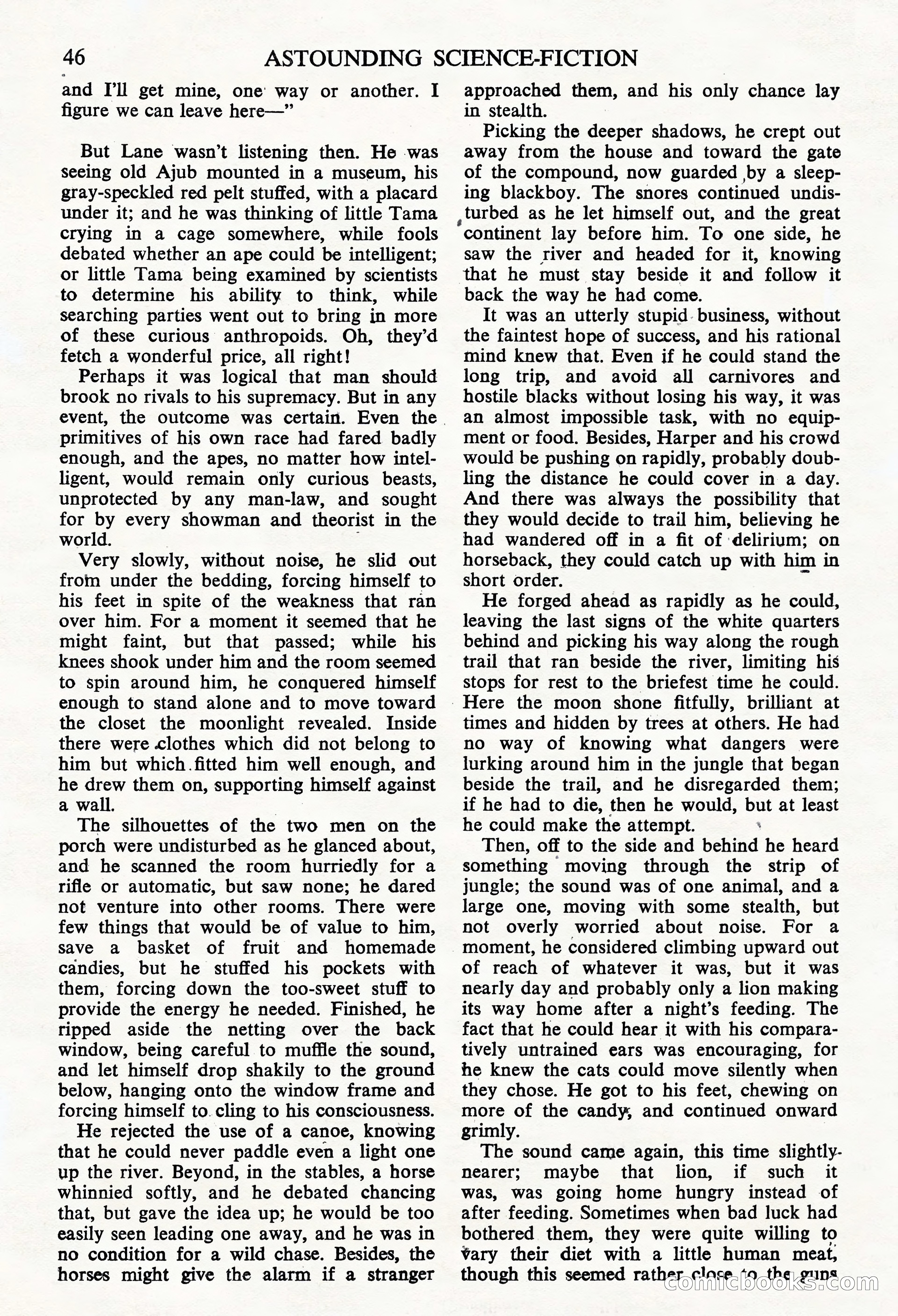 Astounding Science Fiction, British Edition — page 48 of 68