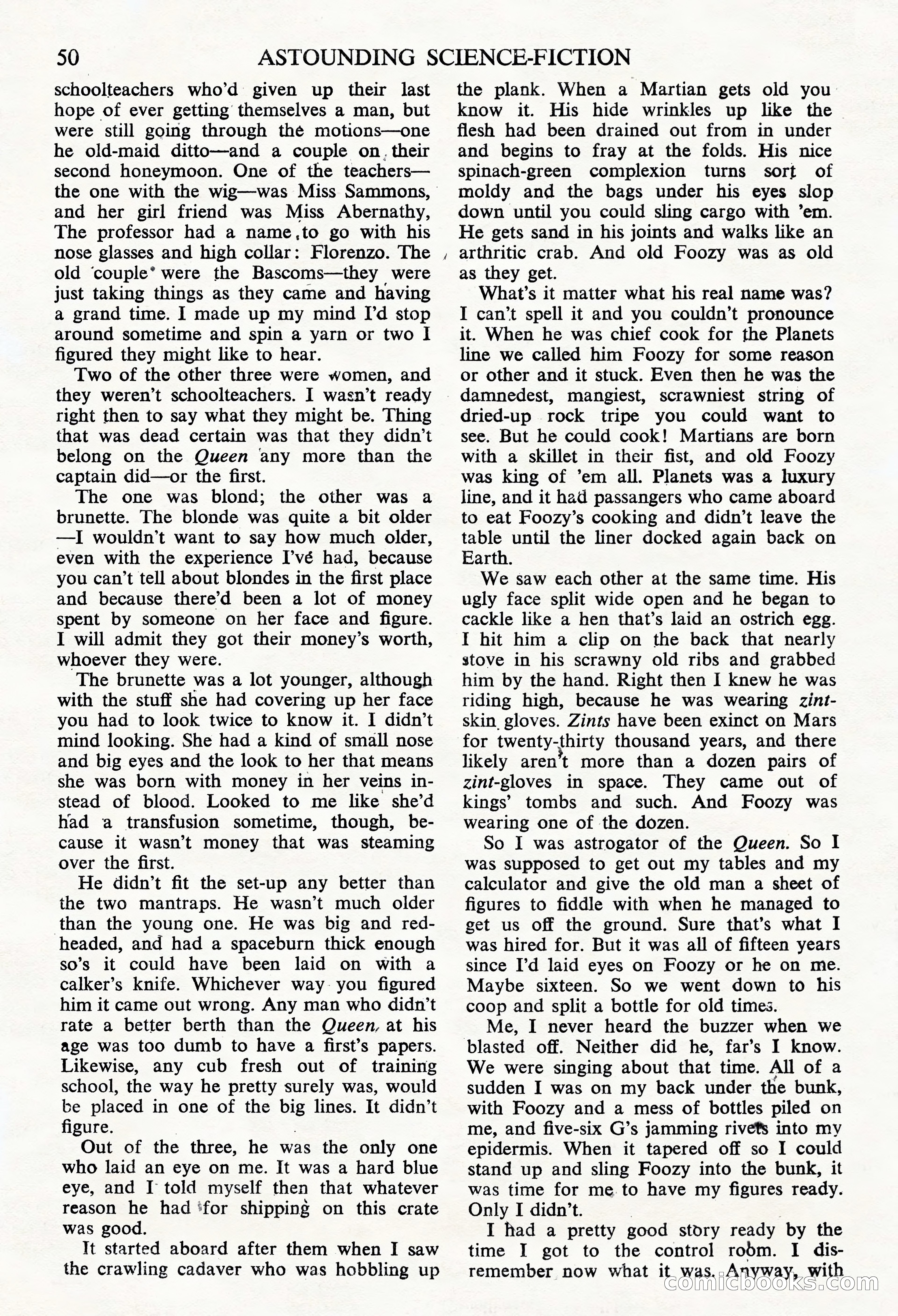 Astounding Science Fiction, British Edition — page 52 of 68