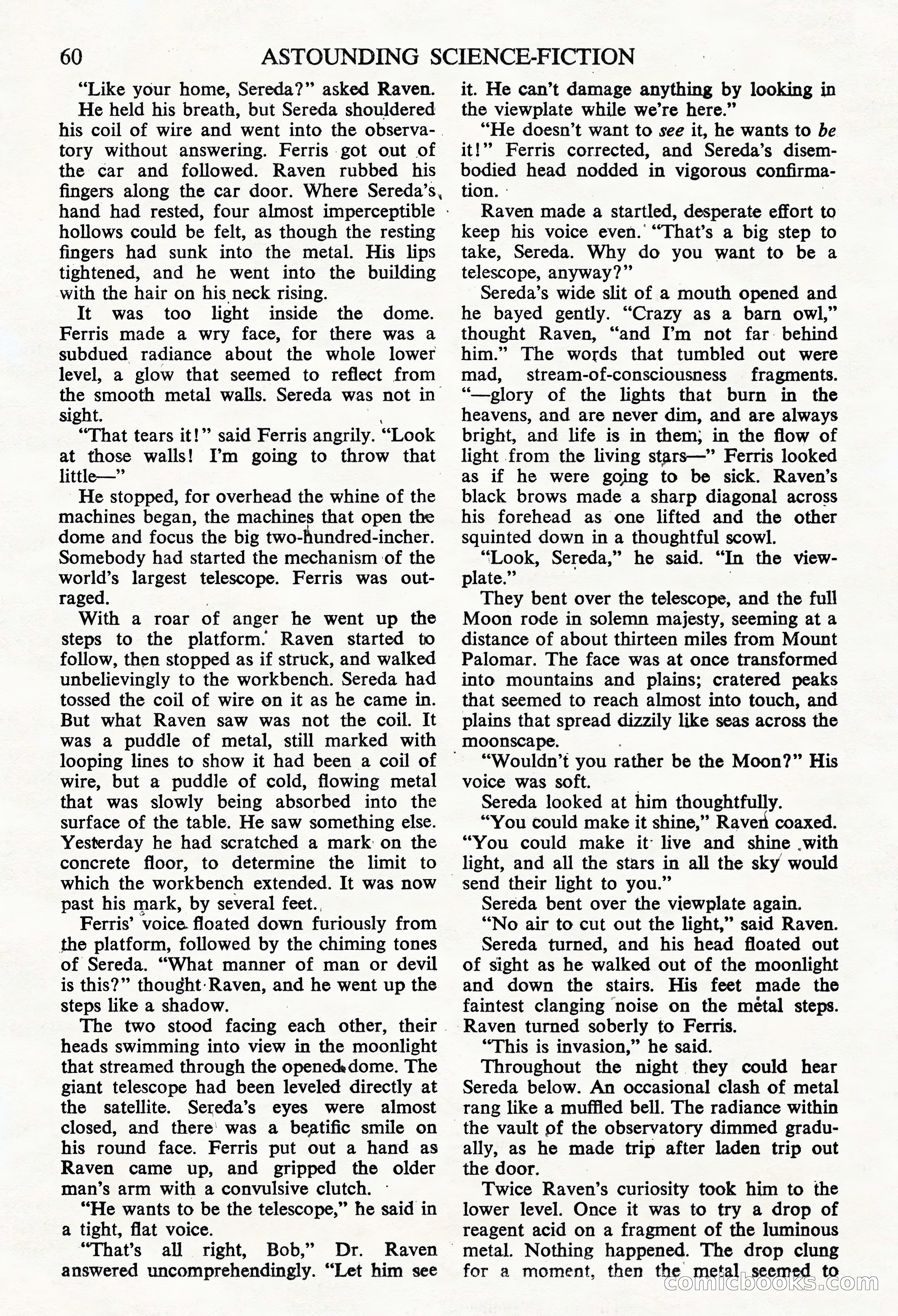 Astounding Science Fiction, British Edition — page 62 of 68