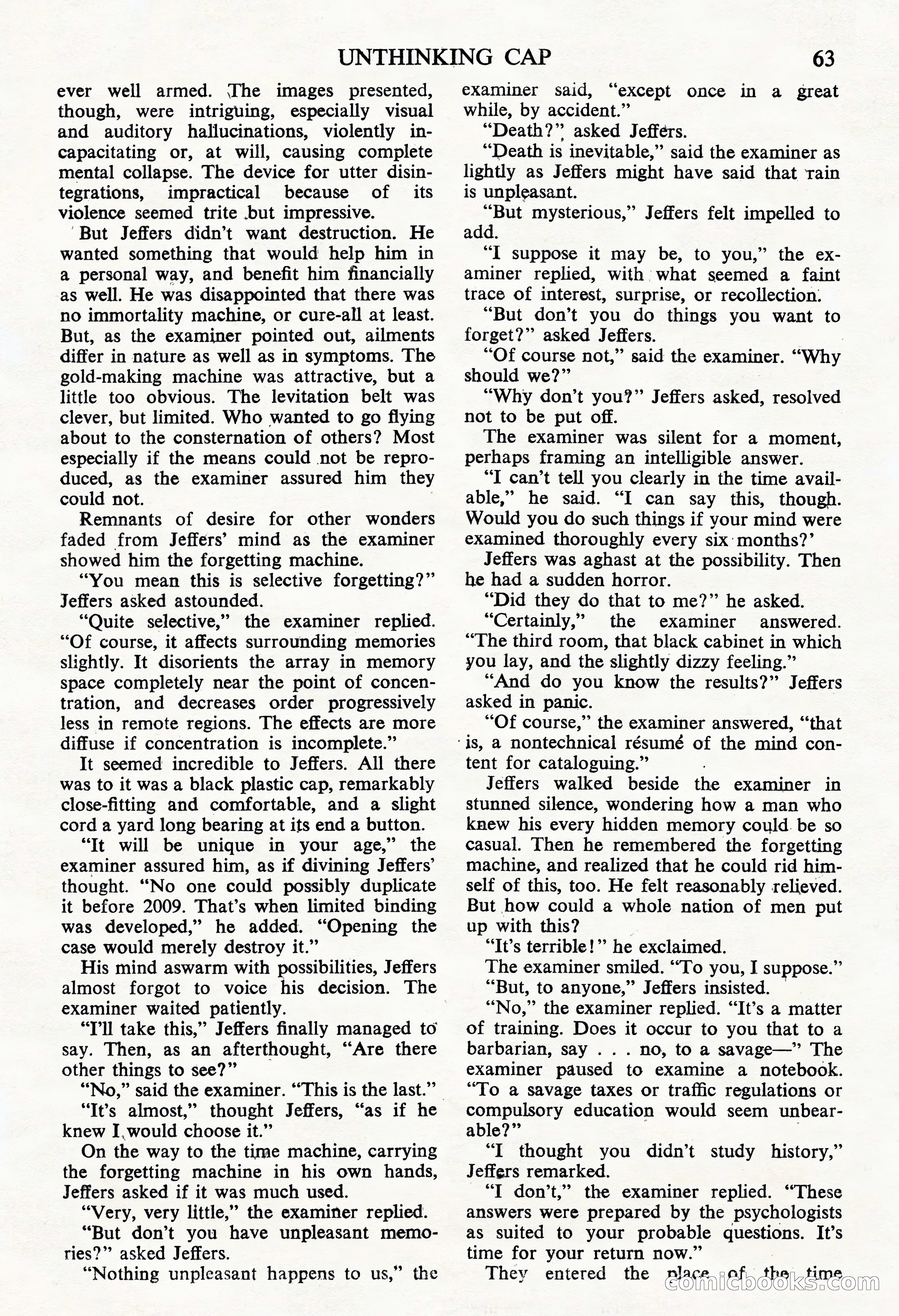 Astounding Science Fiction, British Edition — page 65 of 68