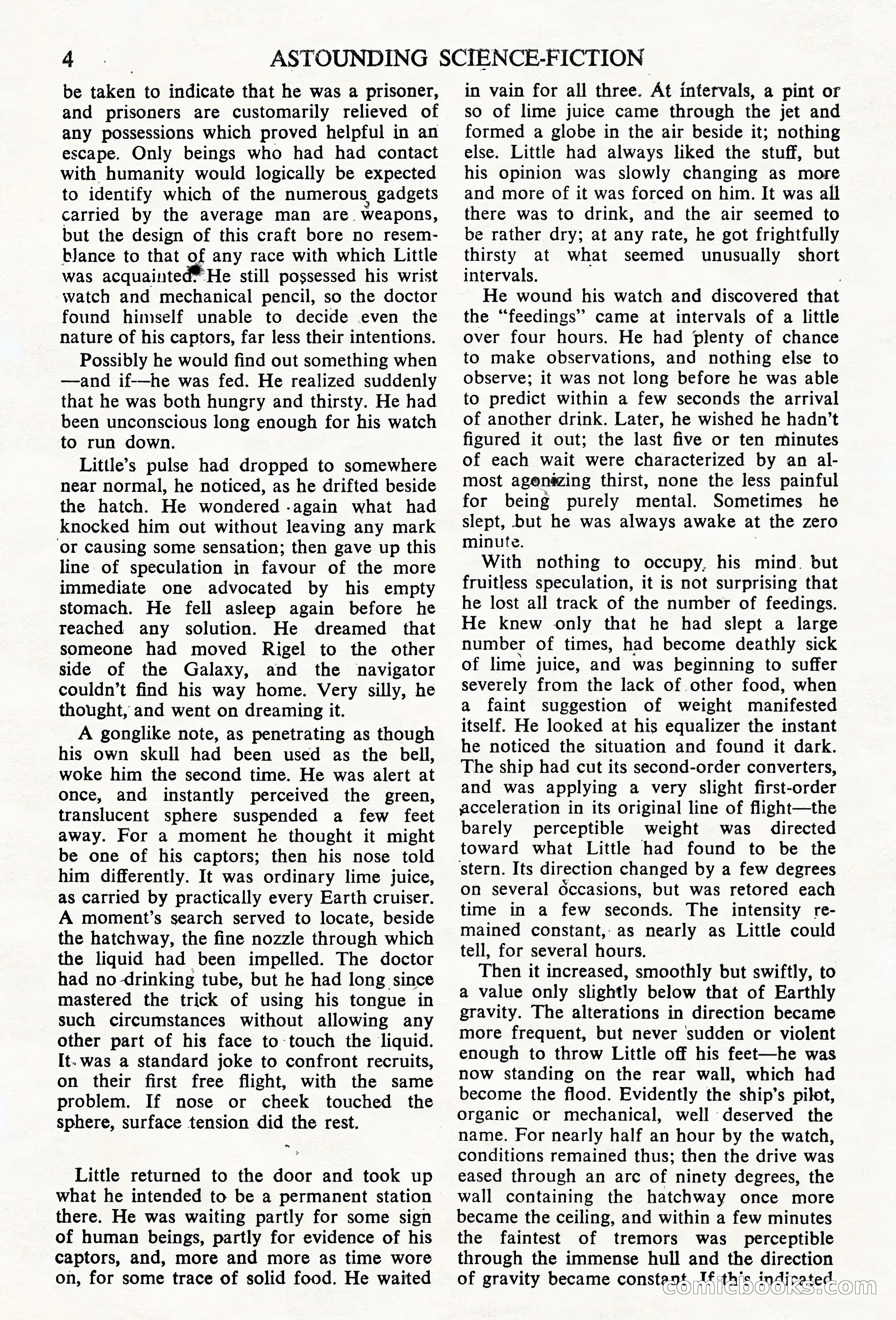 Astounding Science Fiction, British Edition — page 6 of 68