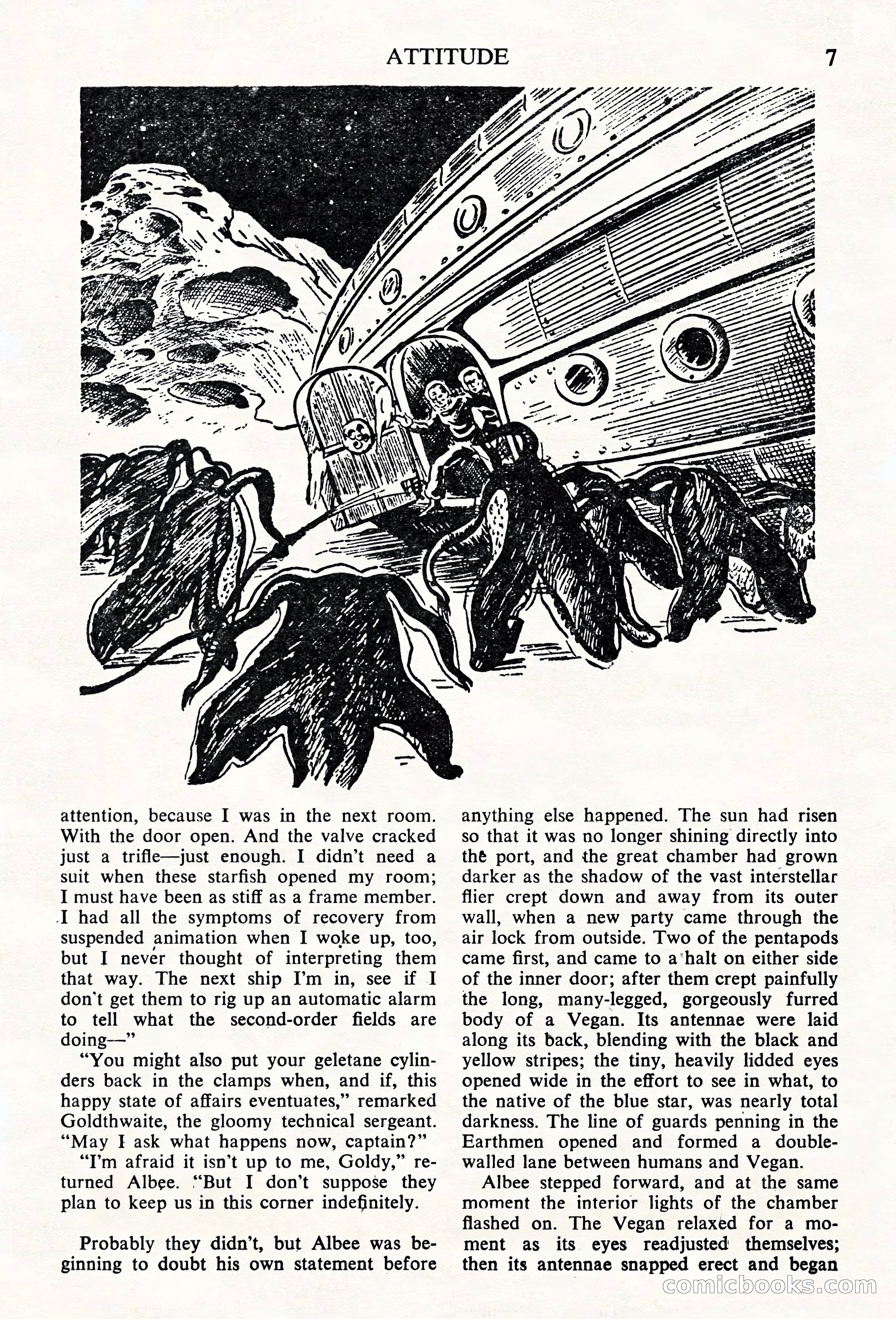 Astounding Science Fiction, British Edition — page 9 of 68