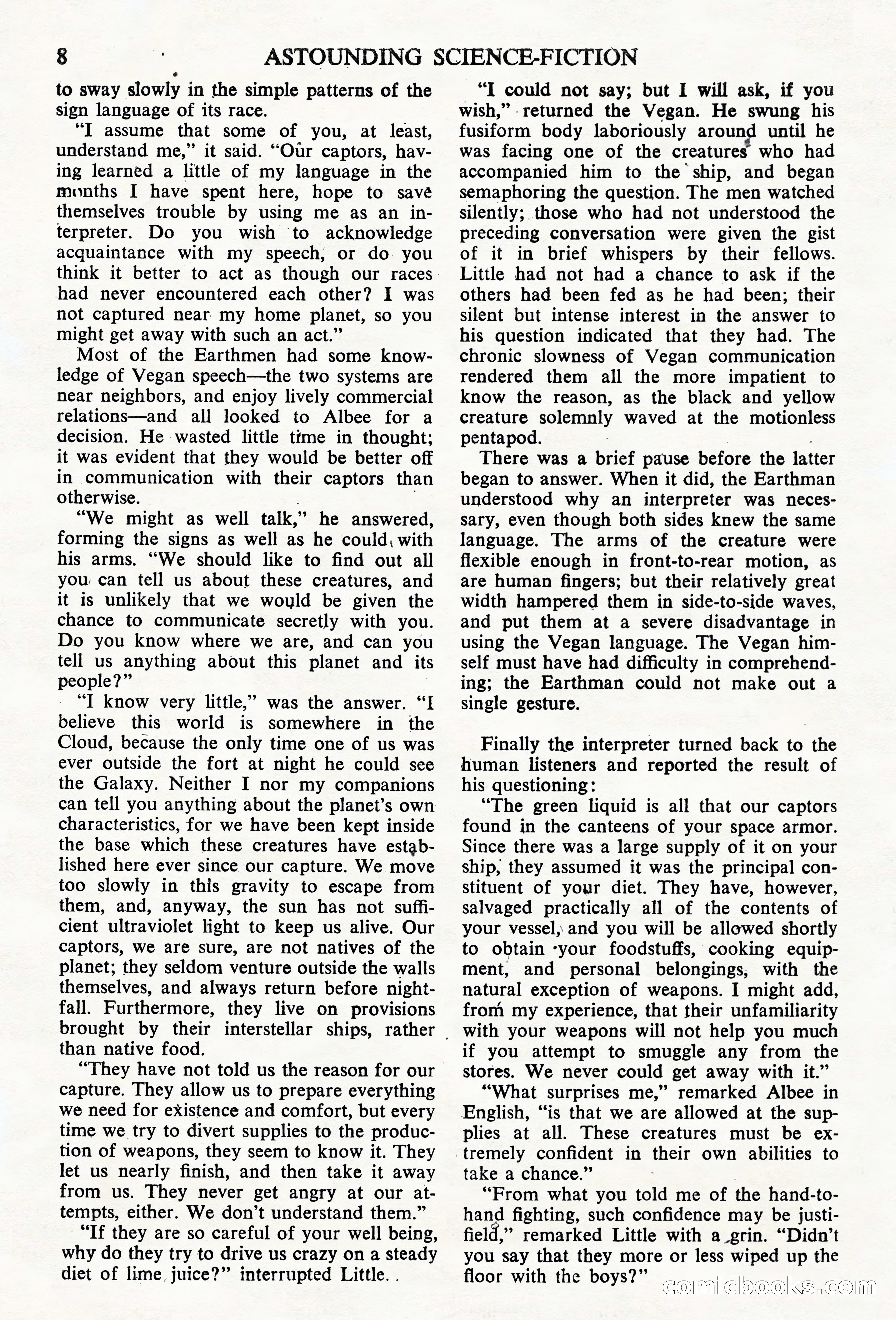 Astounding Science Fiction, British Edition — page 10 of 68
