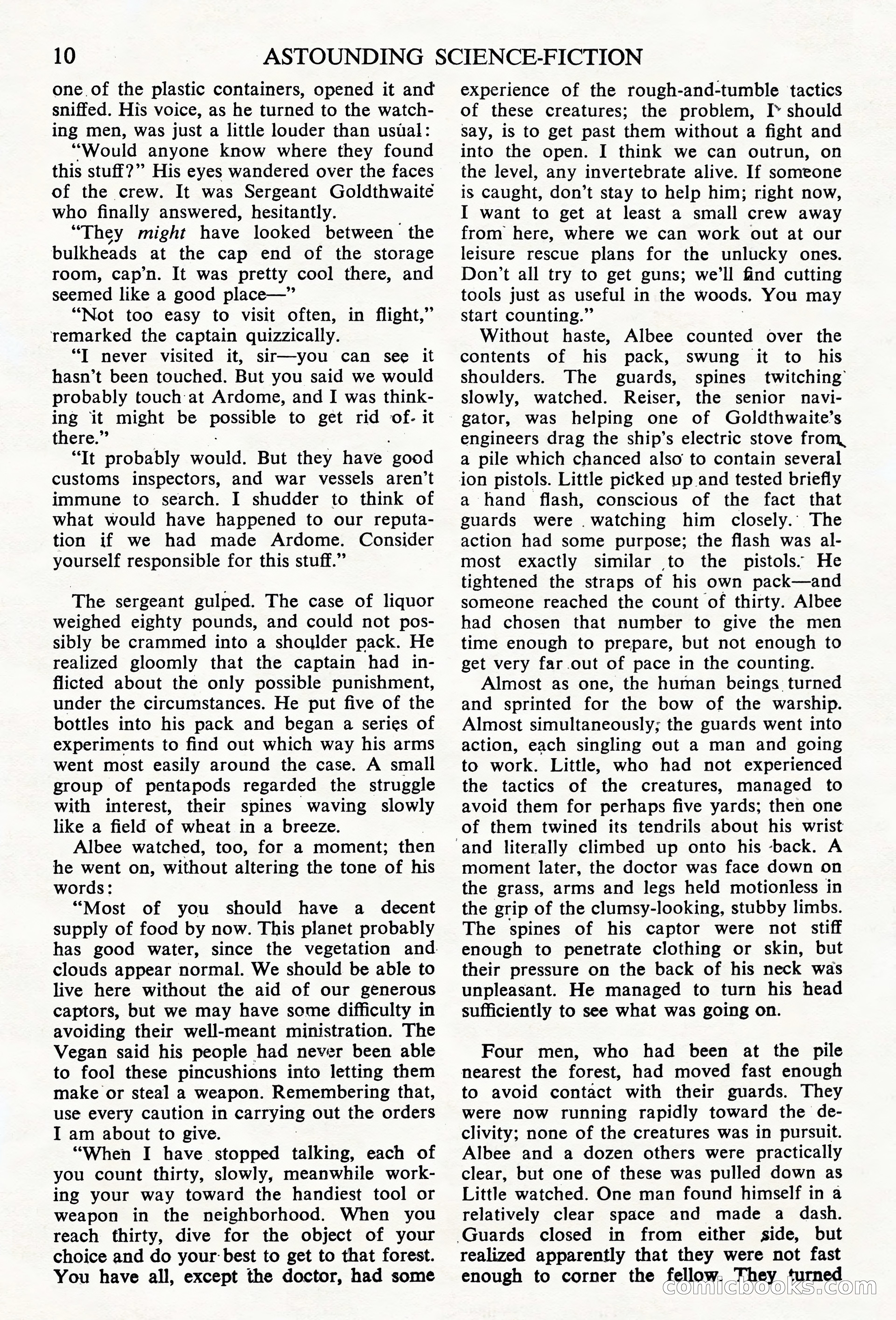 Astounding Science Fiction, British Edition — page 12 of 68