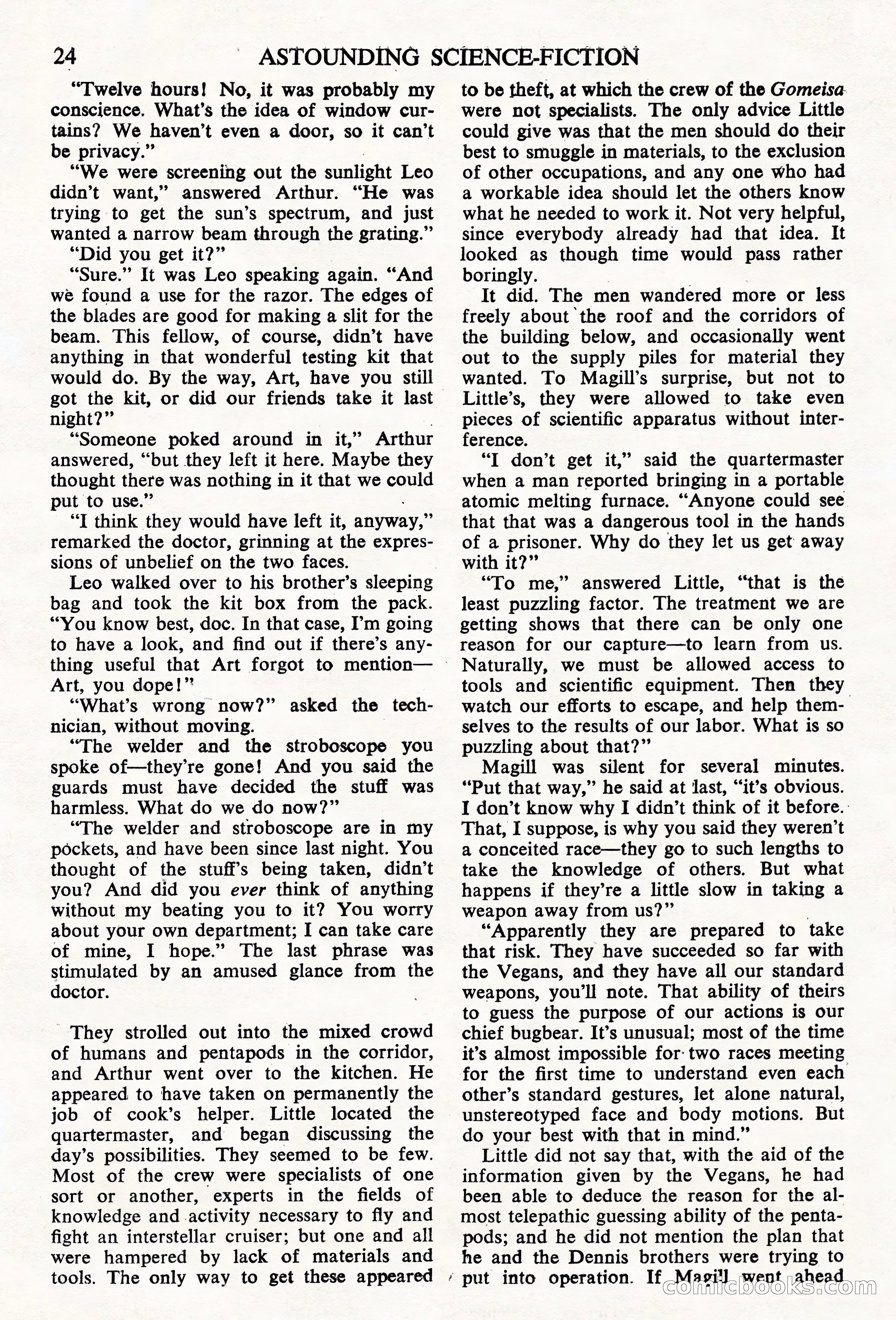 Astounding Science Fiction, British Edition — page 26 of 68