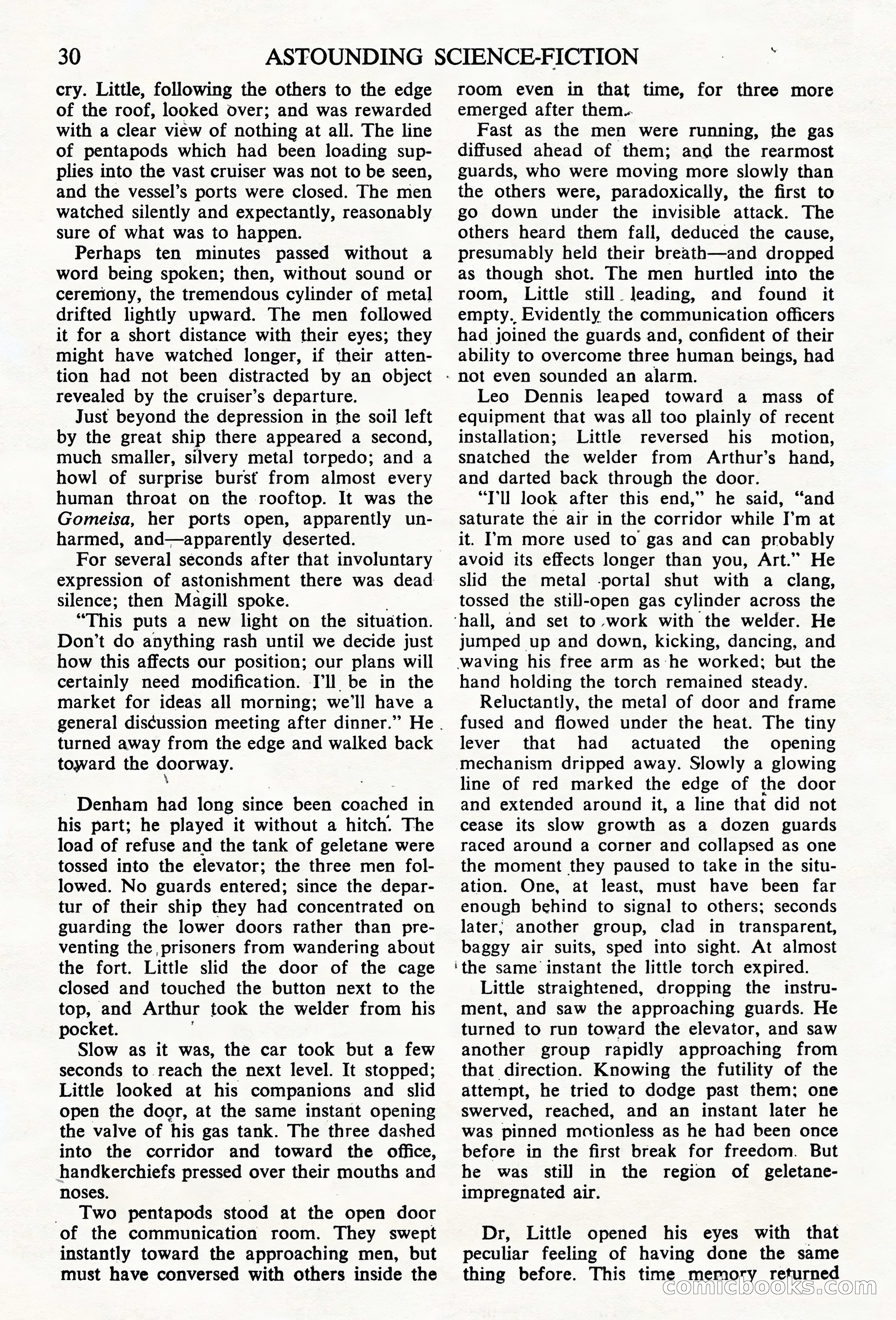 Astounding Science Fiction, British Edition — page 32 of 68