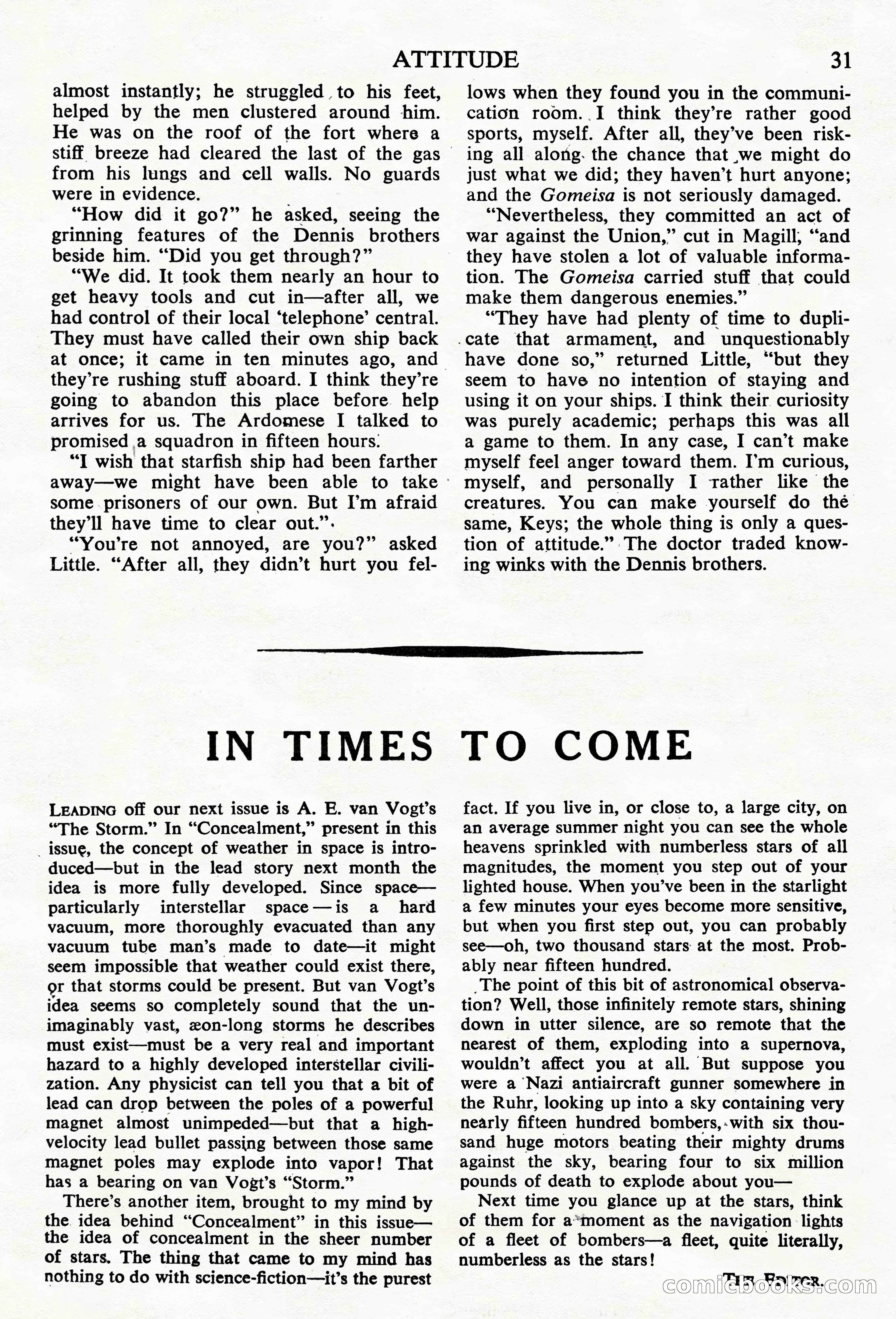 Astounding Science Fiction, British Edition — page 33 of 68