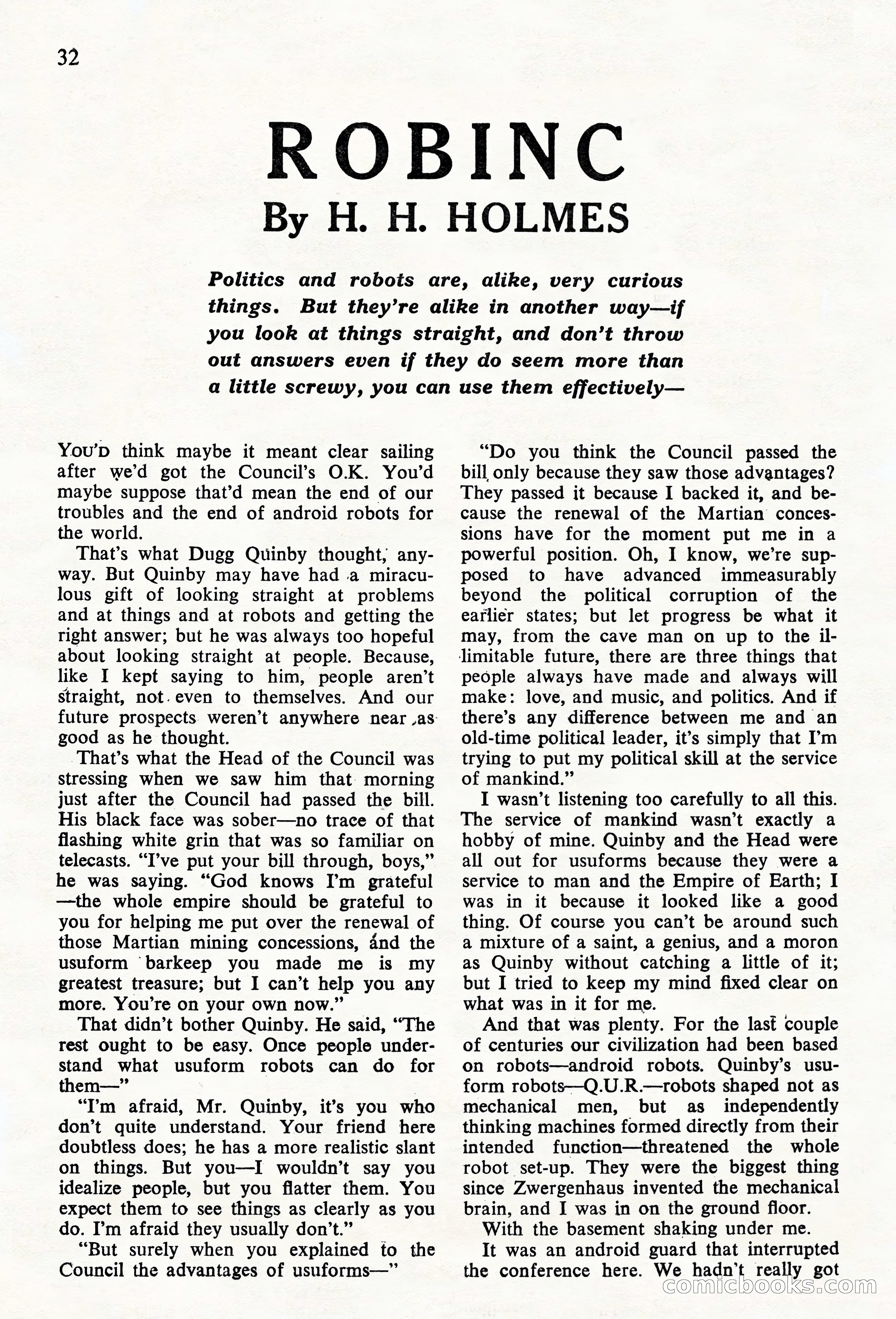 Astounding Science Fiction, British Edition — page 34 of 68