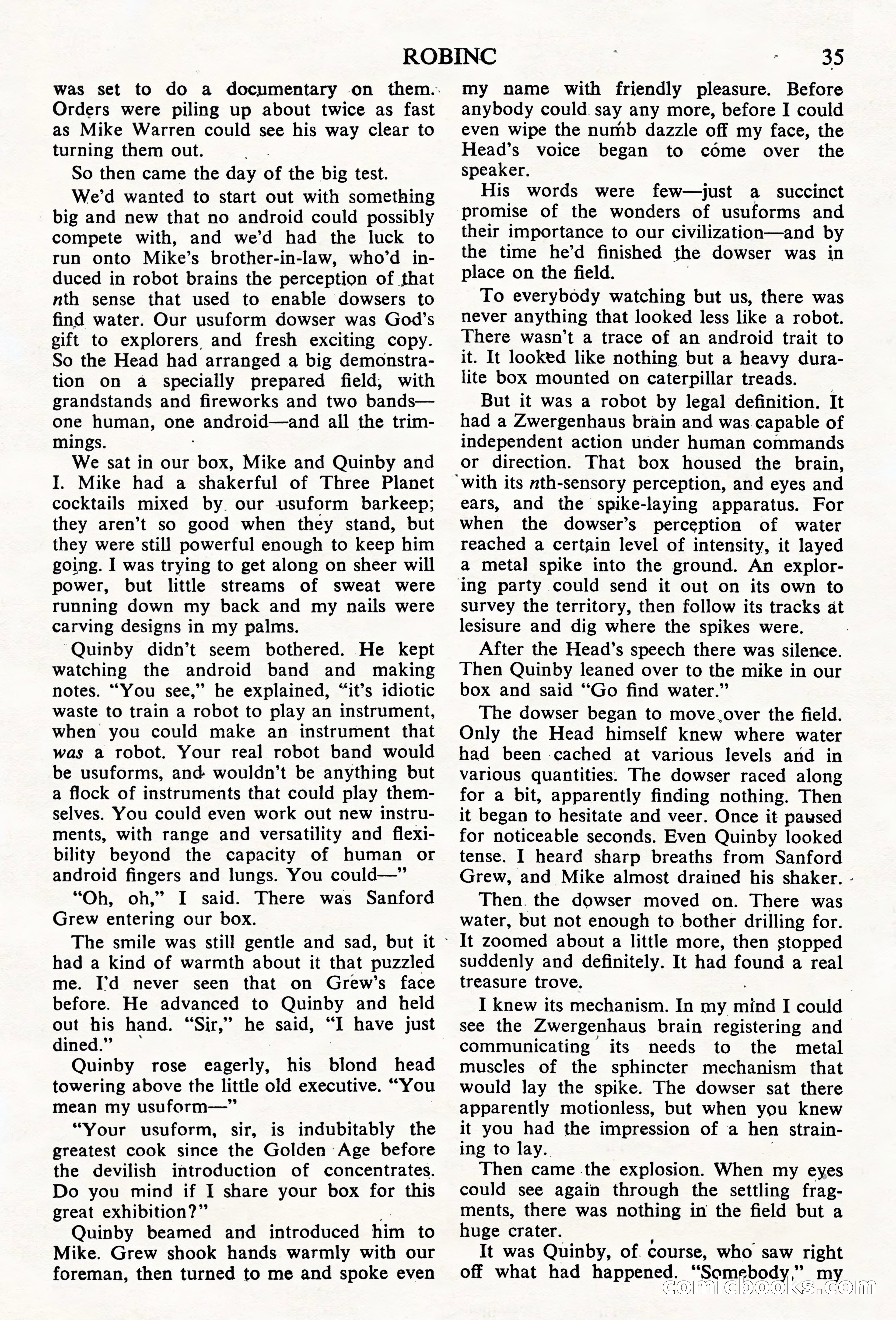 Astounding Science Fiction, British Edition — page 37 of 68
