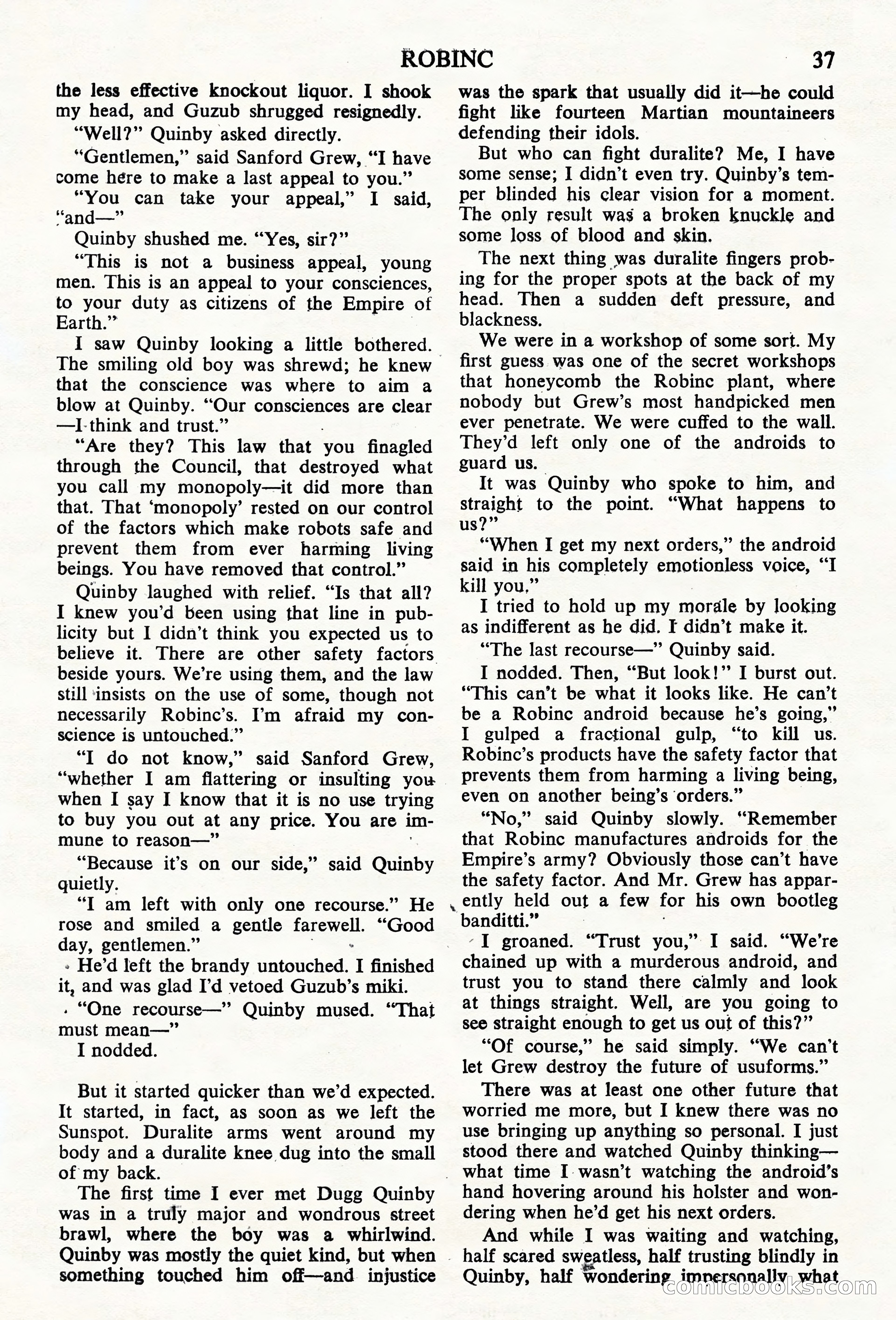 Astounding Science Fiction, British Edition — page 39 of 68