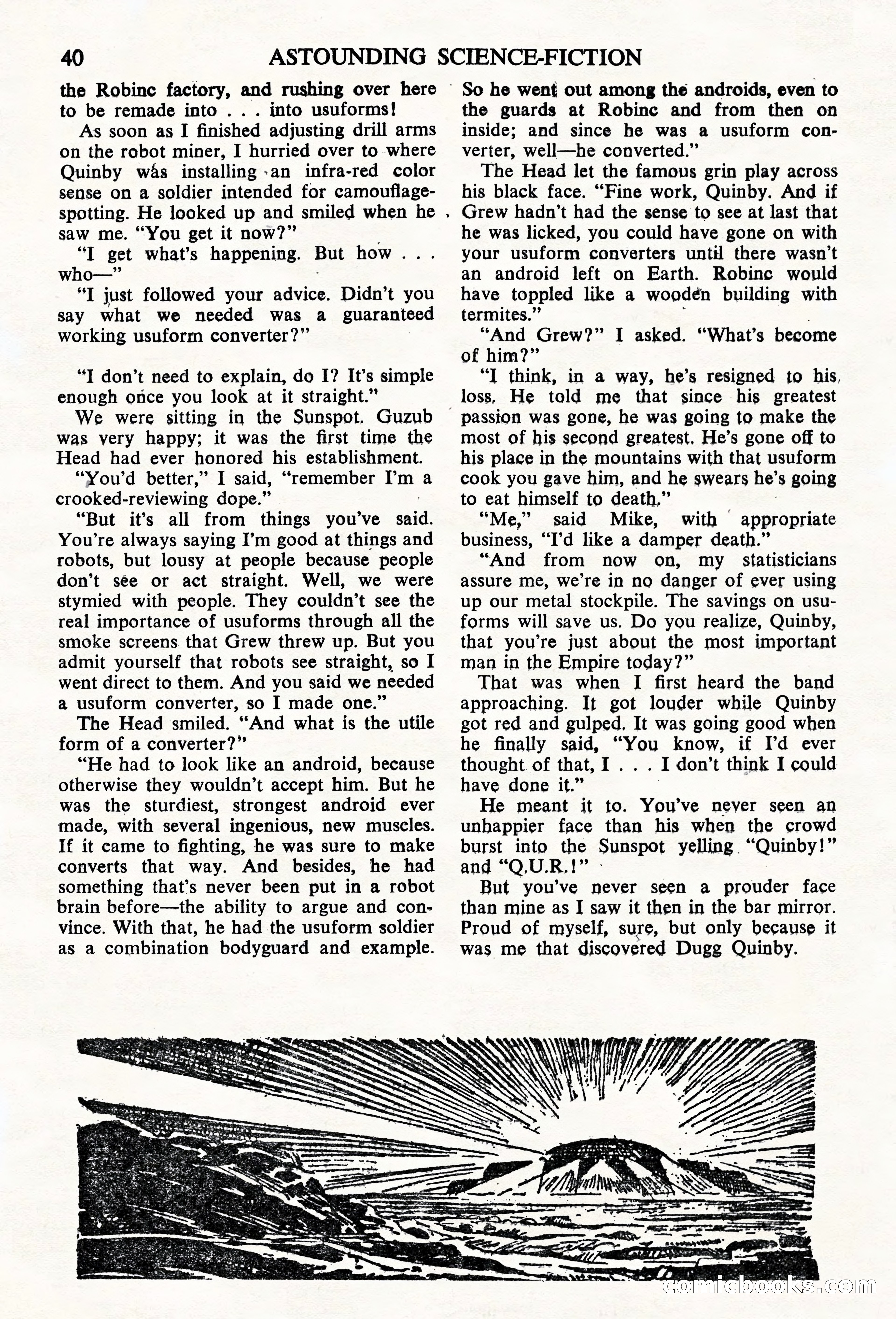Astounding Science Fiction, British Edition — page 42 of 68