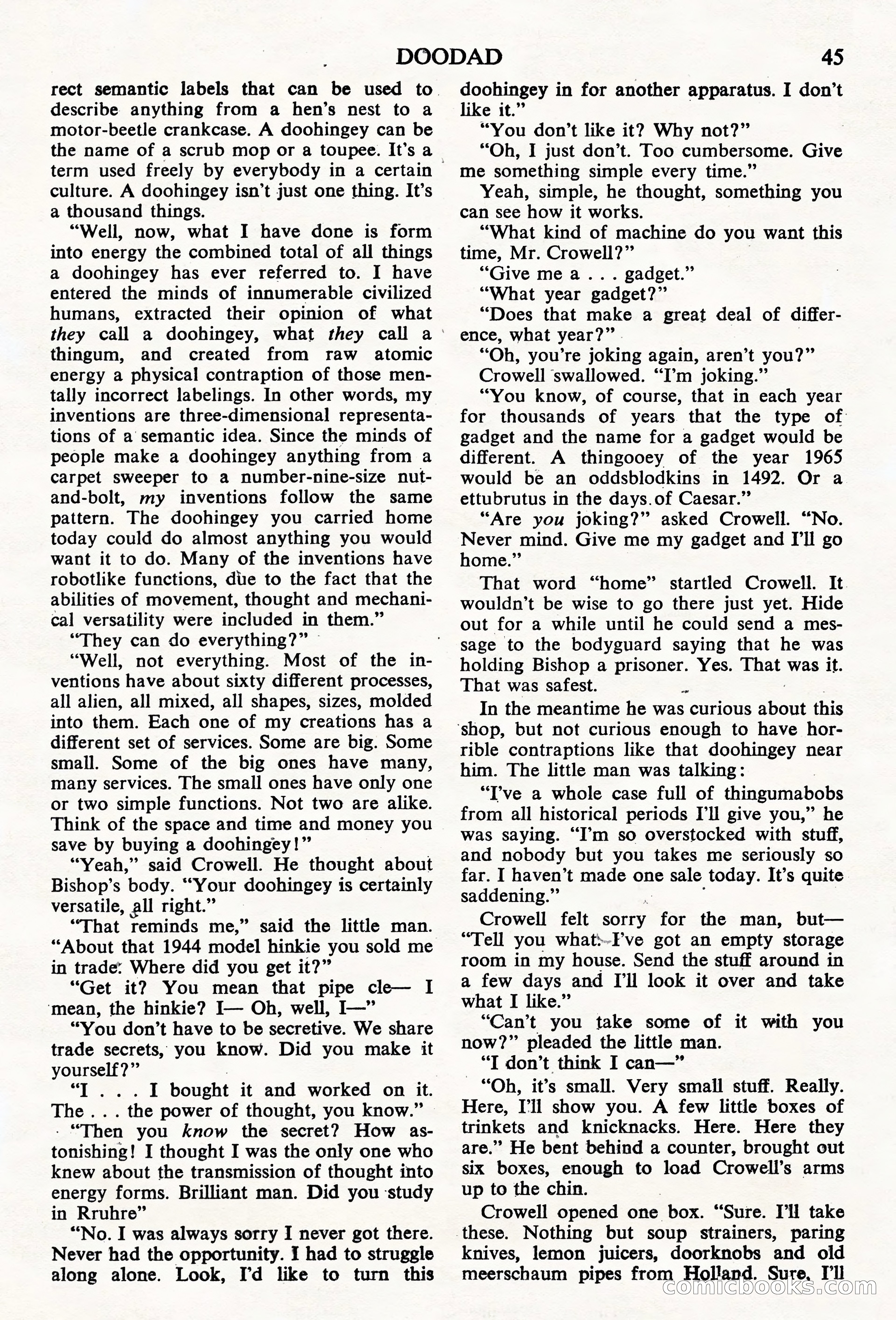 Astounding Science Fiction, British Edition — page 47 of 68