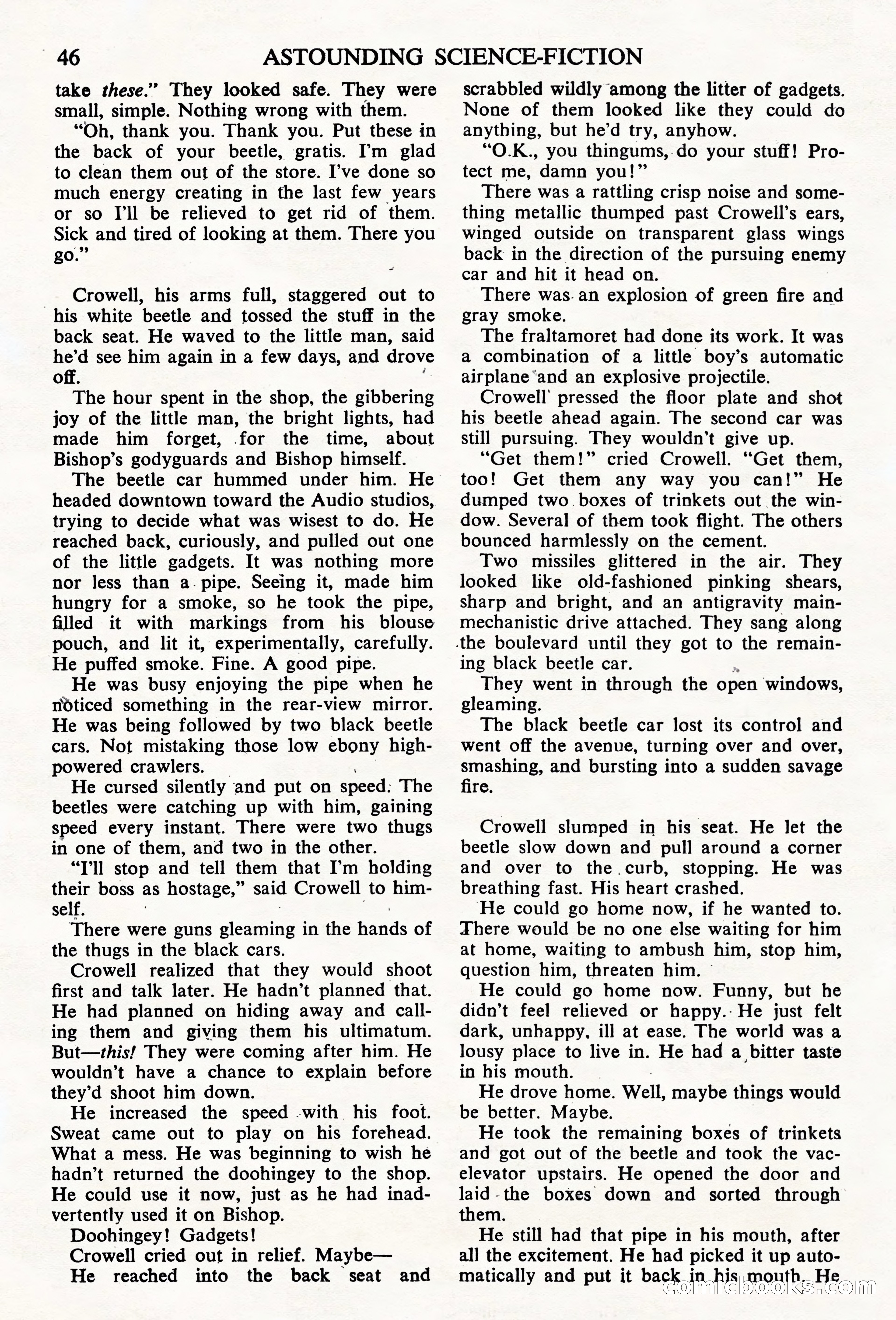 Astounding Science Fiction, British Edition — page 48 of 68