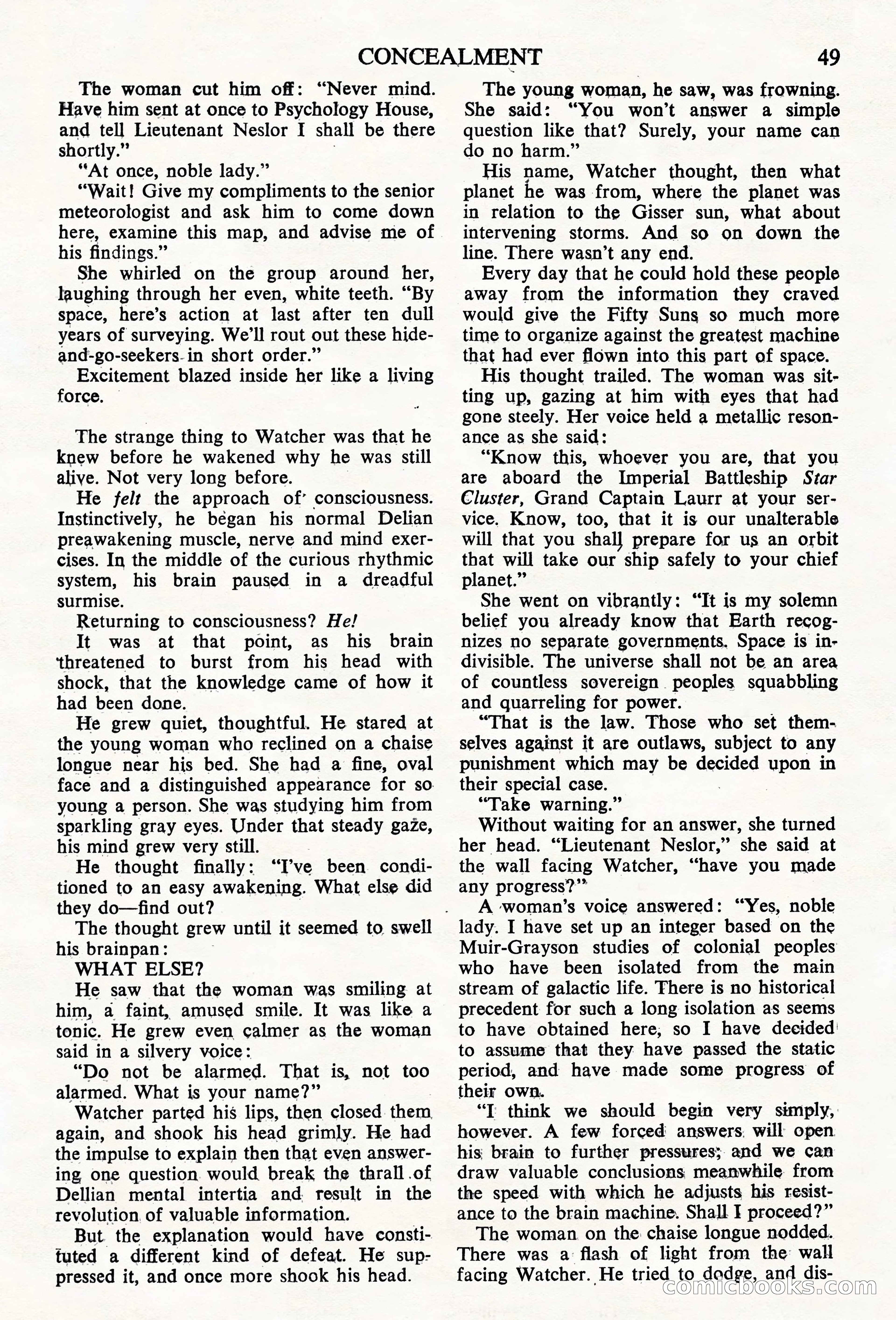 Astounding Science Fiction, British Edition — page 51 of 68