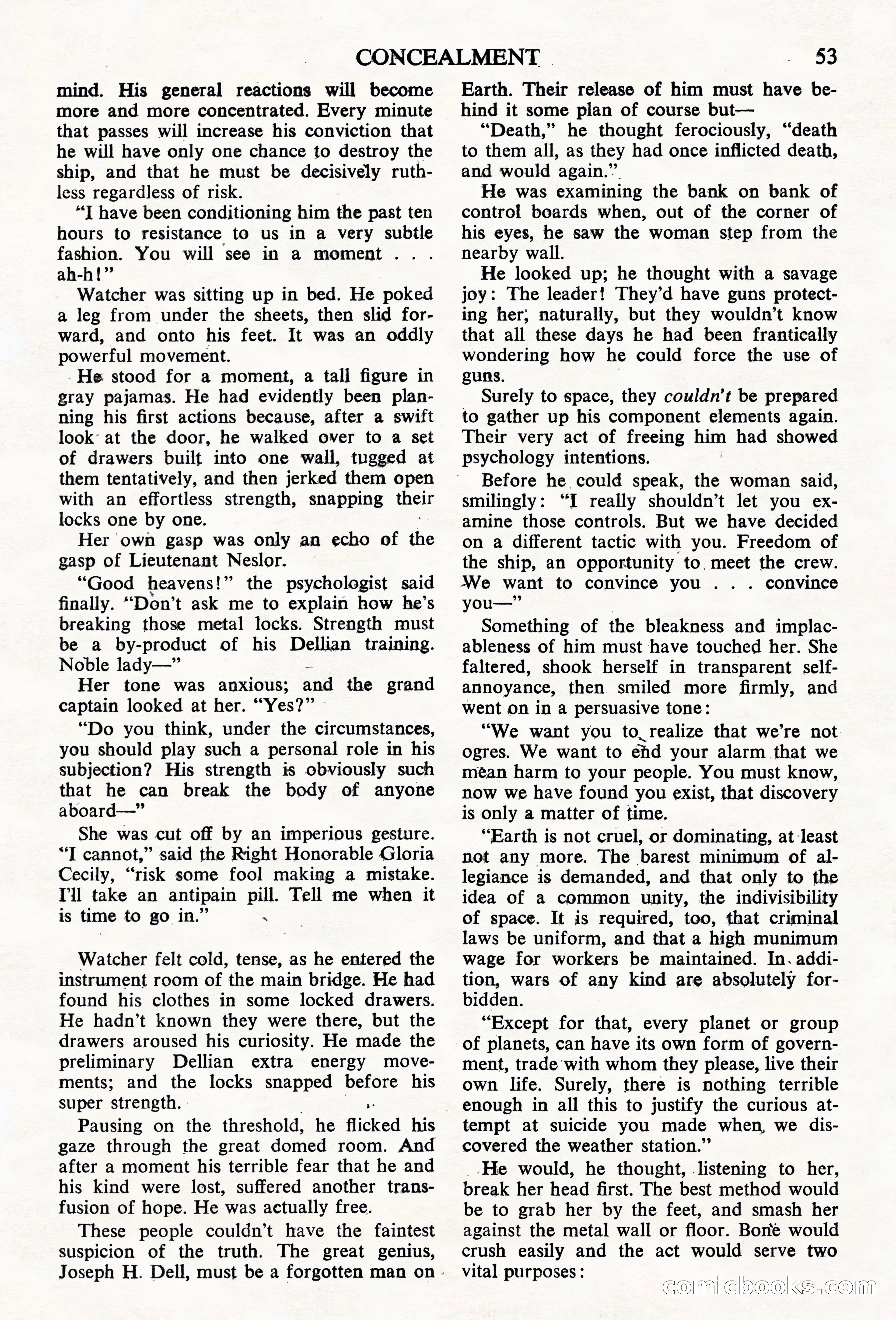 Astounding Science Fiction, British Edition — page 55 of 68