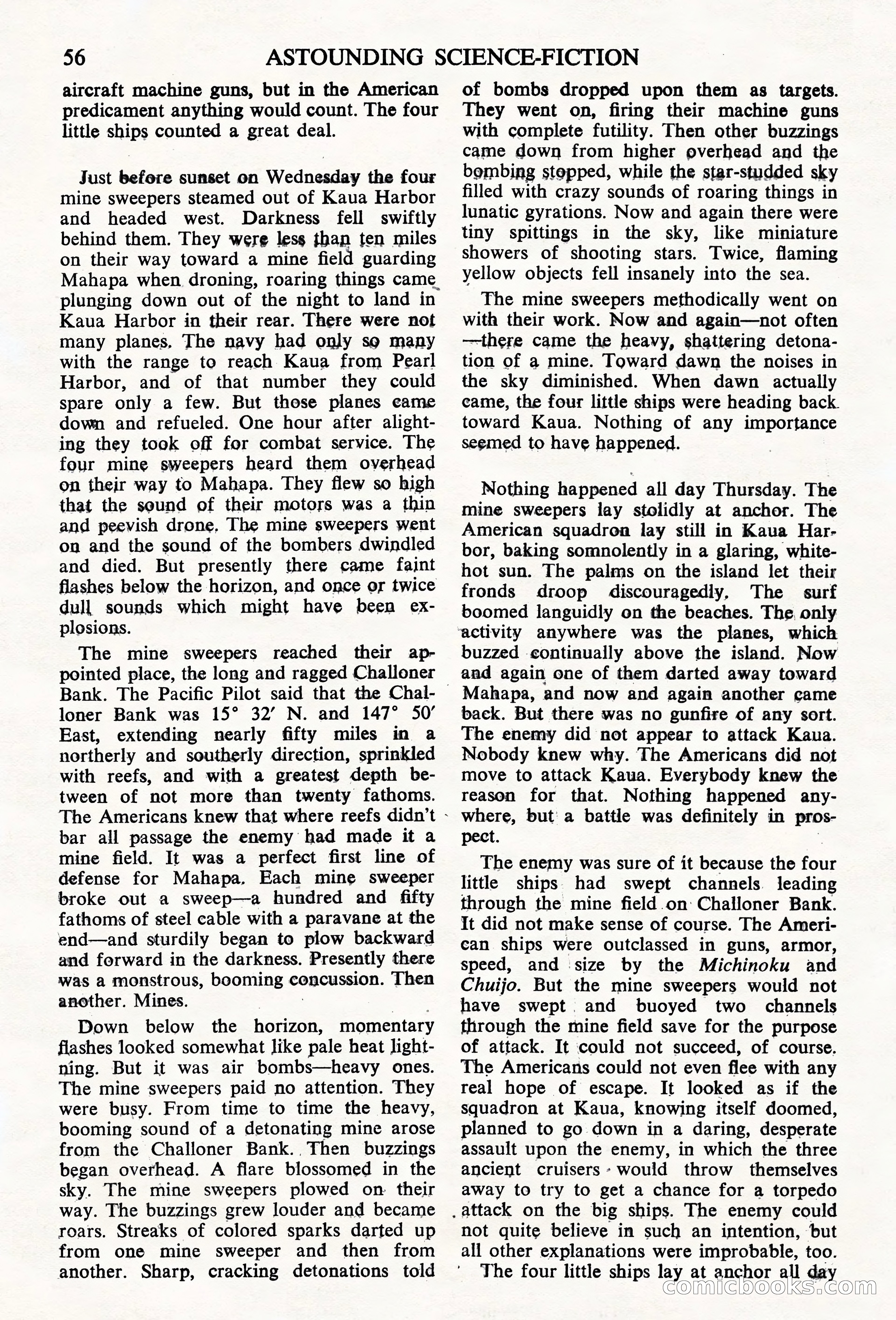 Astounding Science Fiction, British Edition — page 58 of 68