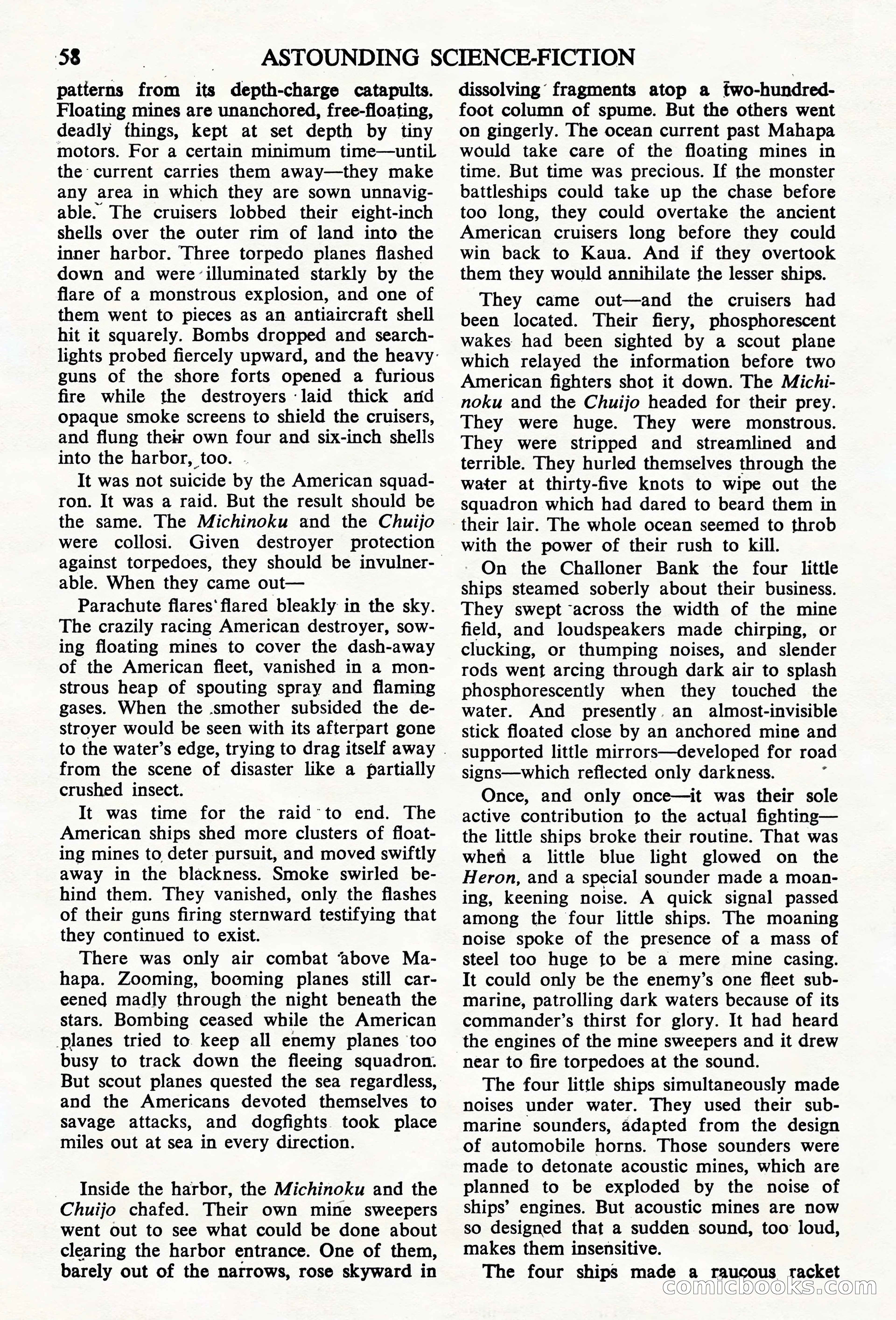 Astounding Science Fiction, British Edition — page 60 of 68