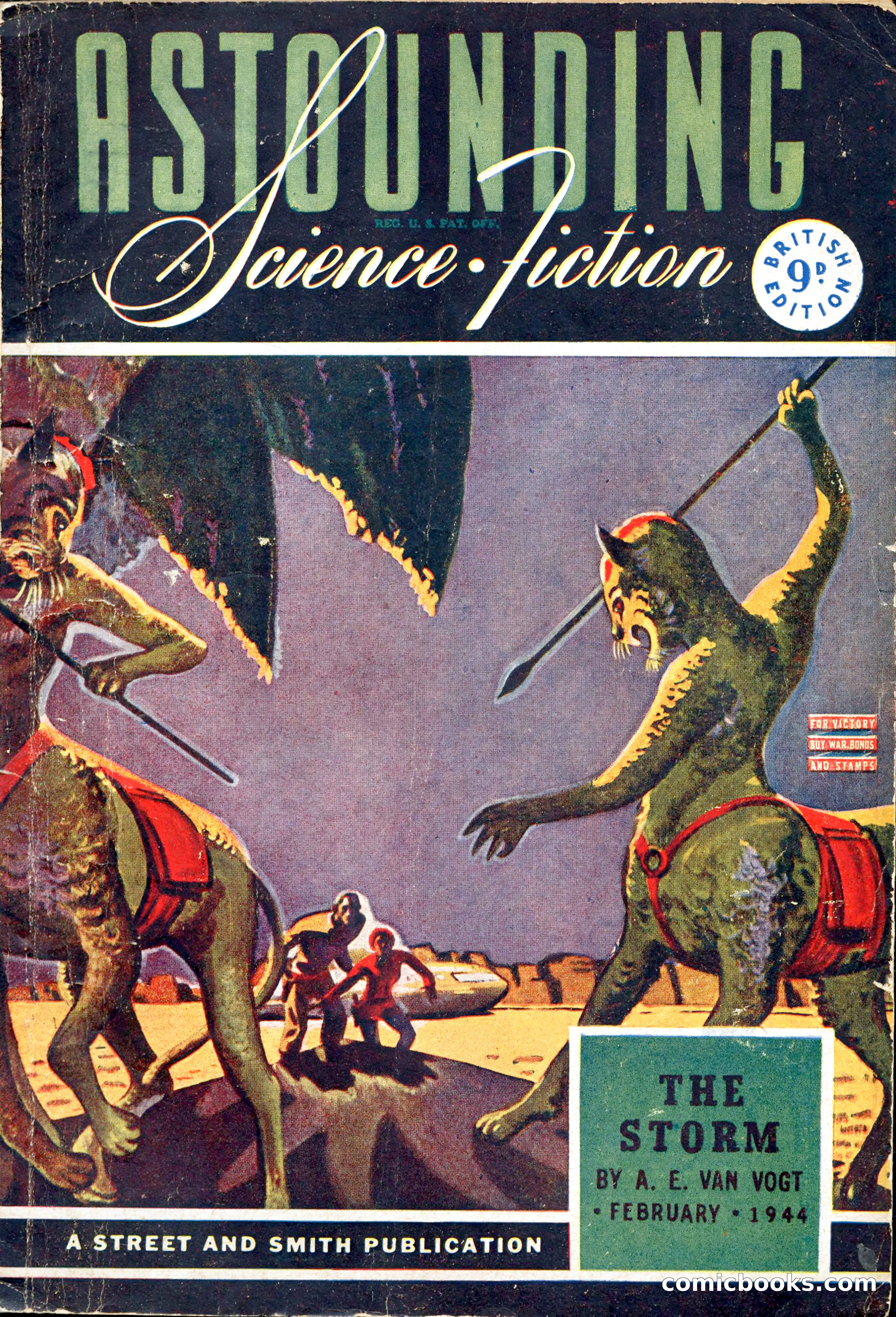 Astounding Science Fiction, British Edition — page 1 of 68